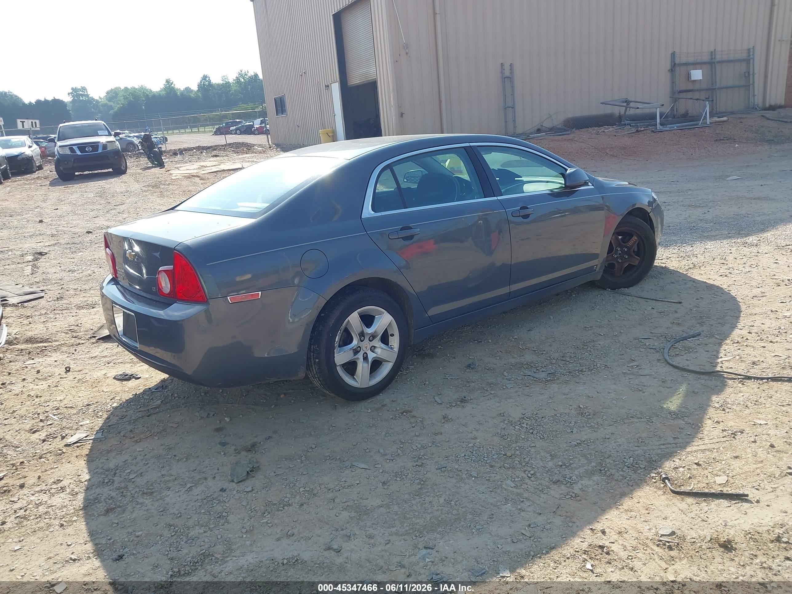 2009 Chevrolet Malibu Lt Gray vin: 1G1ZH57B59F142142