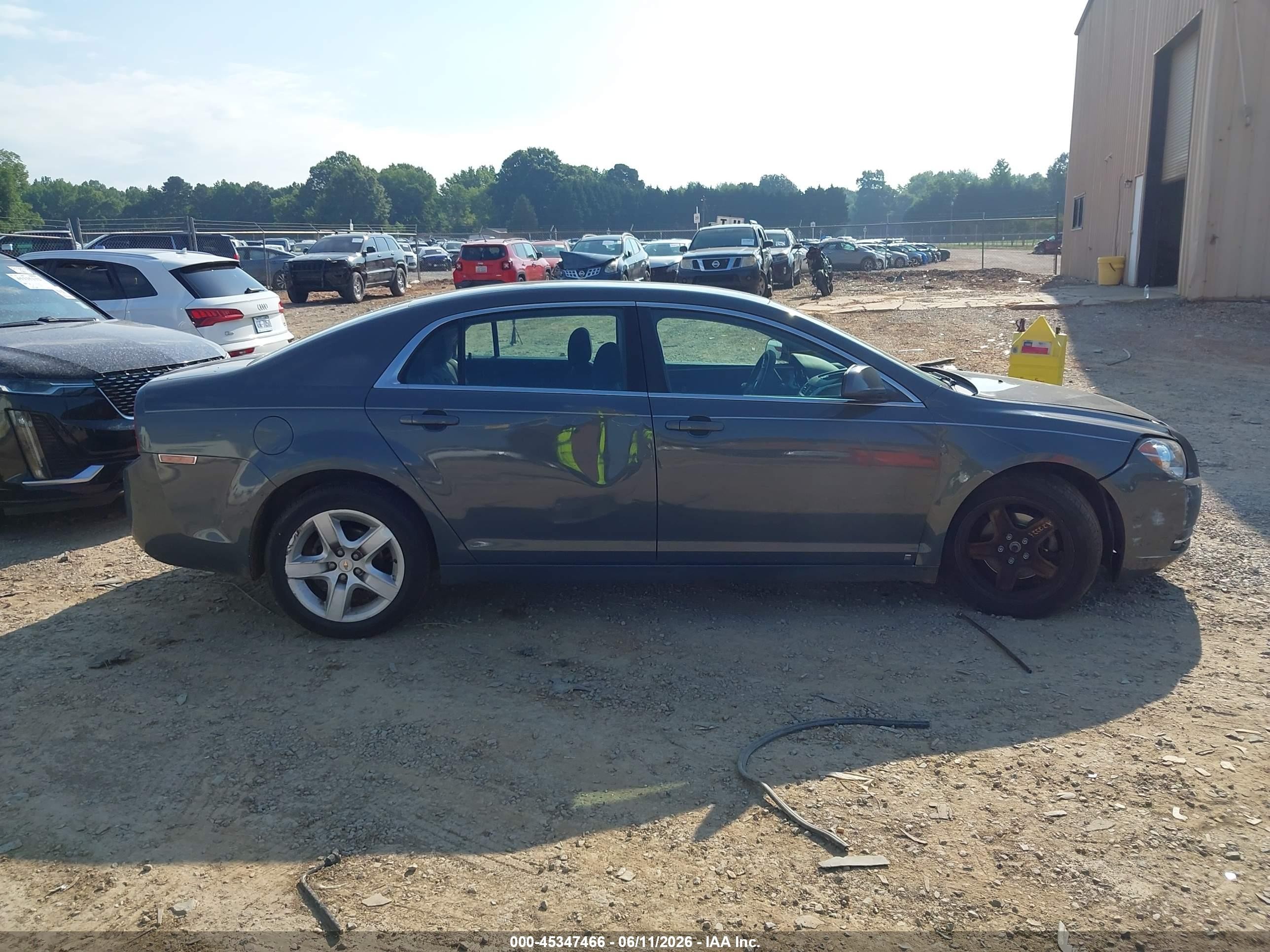2009 Chevrolet Malibu Lt Gray vin: 1G1ZH57B59F142142