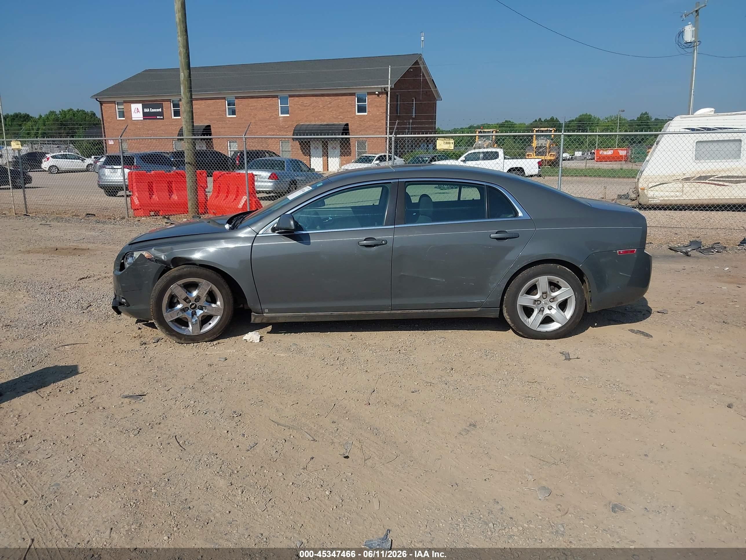 2009 Chevrolet Malibu Lt Gray vin: 1G1ZH57B59F142142