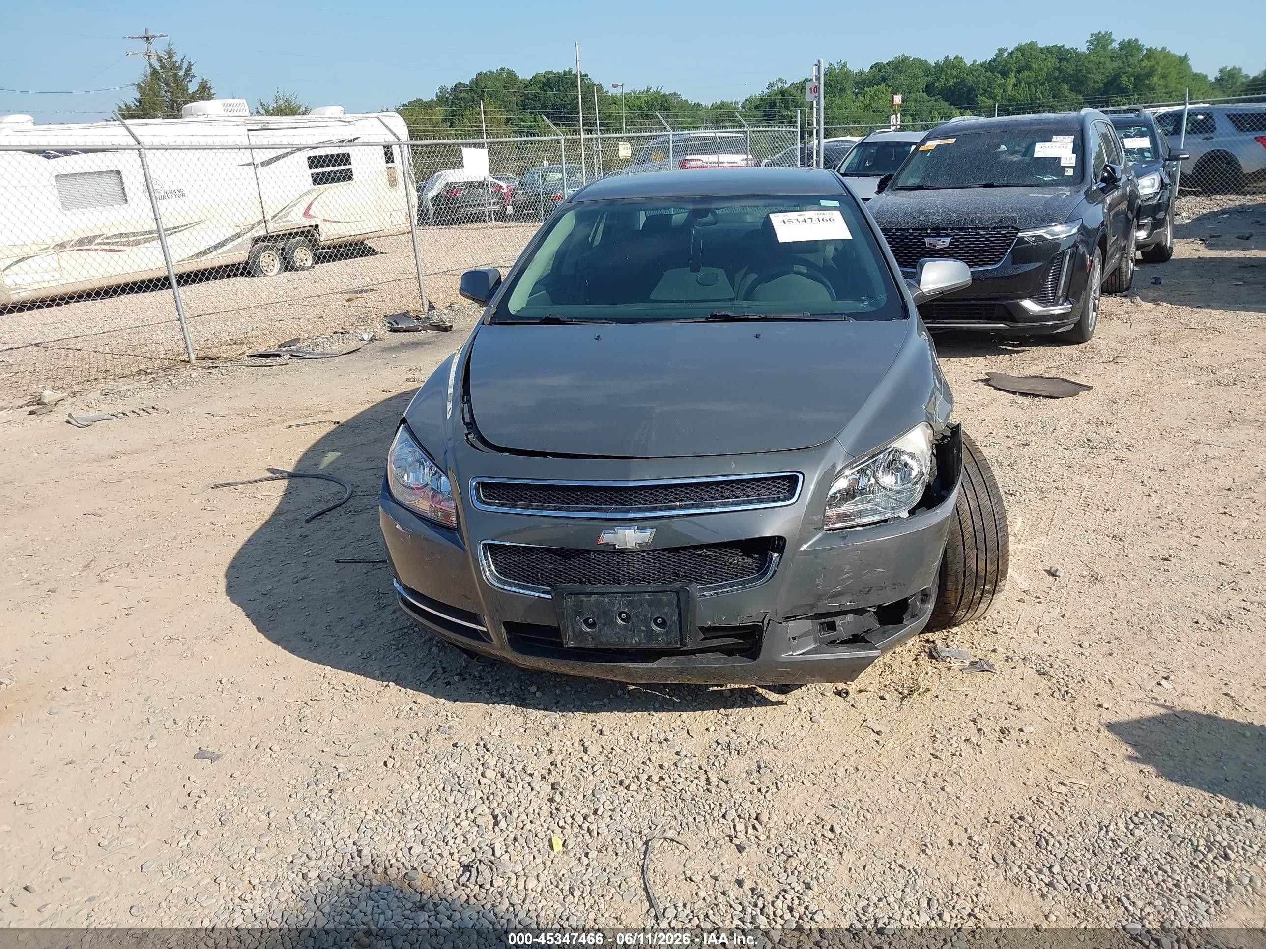 2009 Chevrolet Malibu Lt Gray vin: 1G1ZH57B59F142142