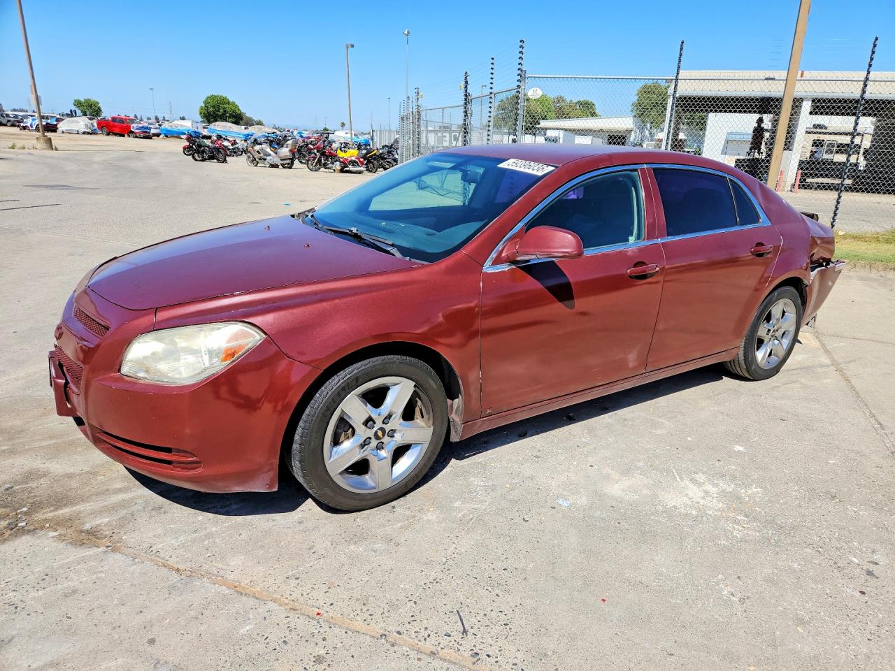 2009 Chevrolet Malibu 1lt Бордовый vin: 1G1ZH57B59F166991
