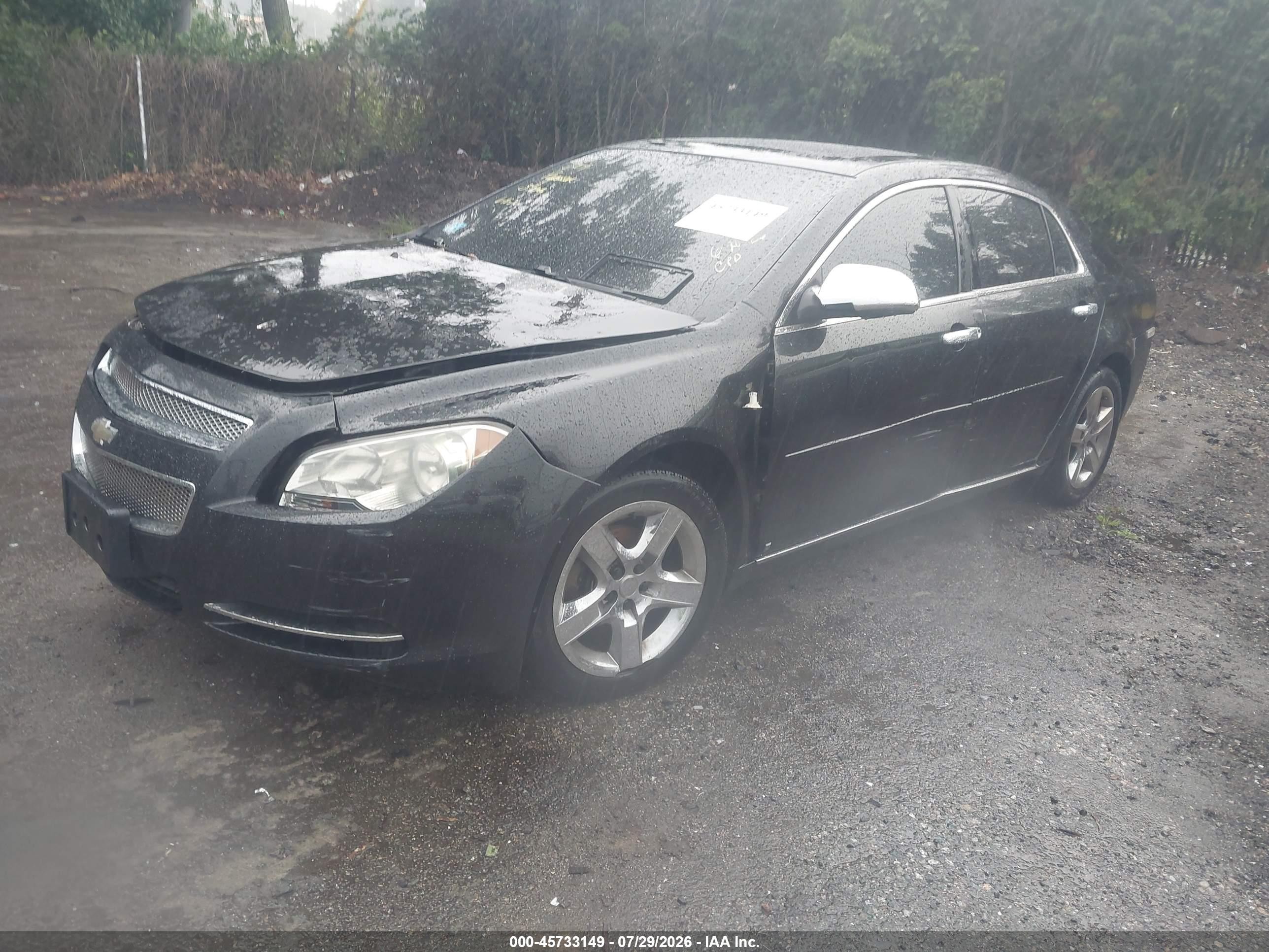 2008 Chevrolet Malibu Lt W/1lt Black vin: 1G1ZH57B684252062