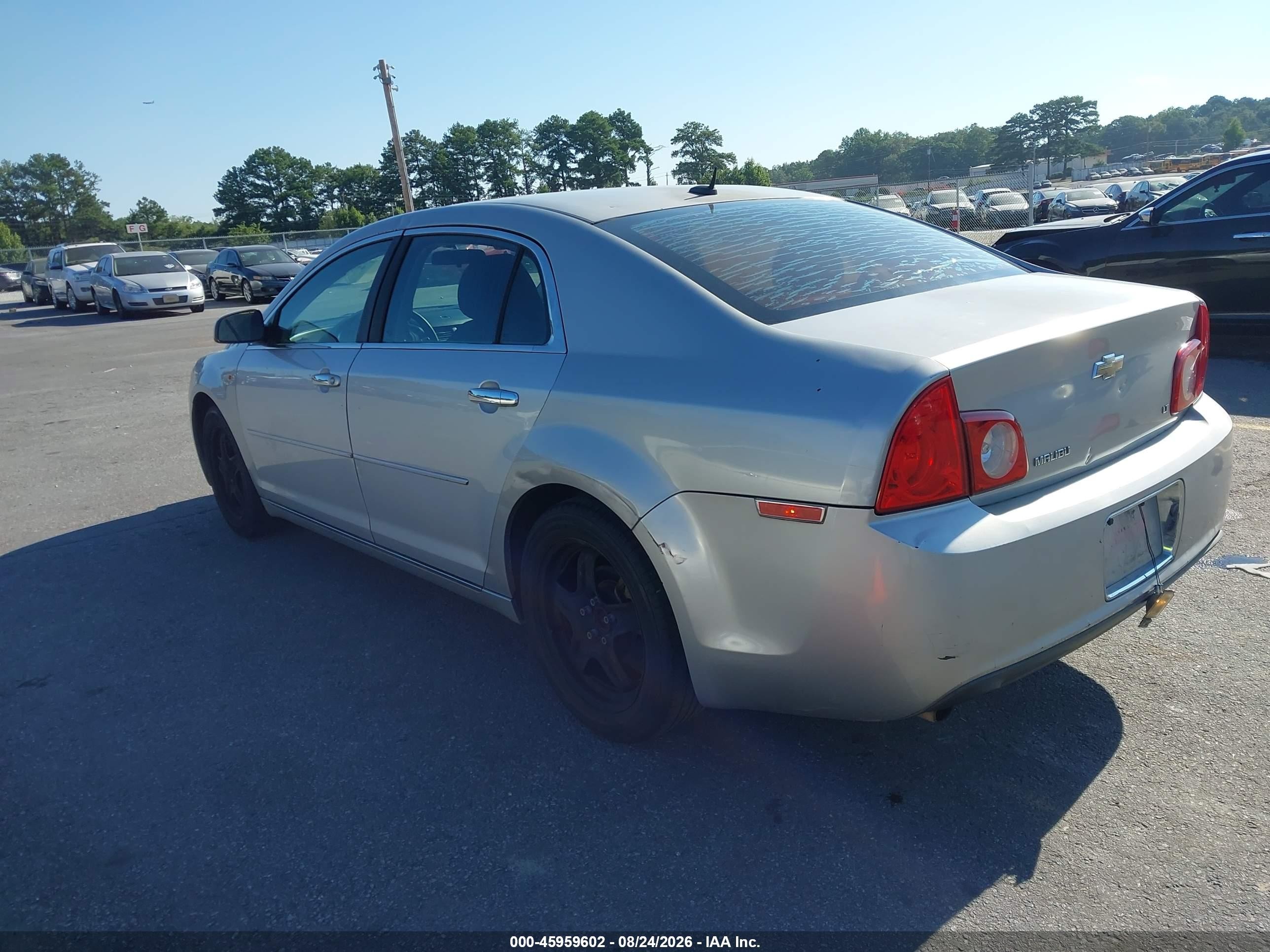 2008 Chevrolet Malibu Lt Silver vin: 1G1ZH57B68F238652