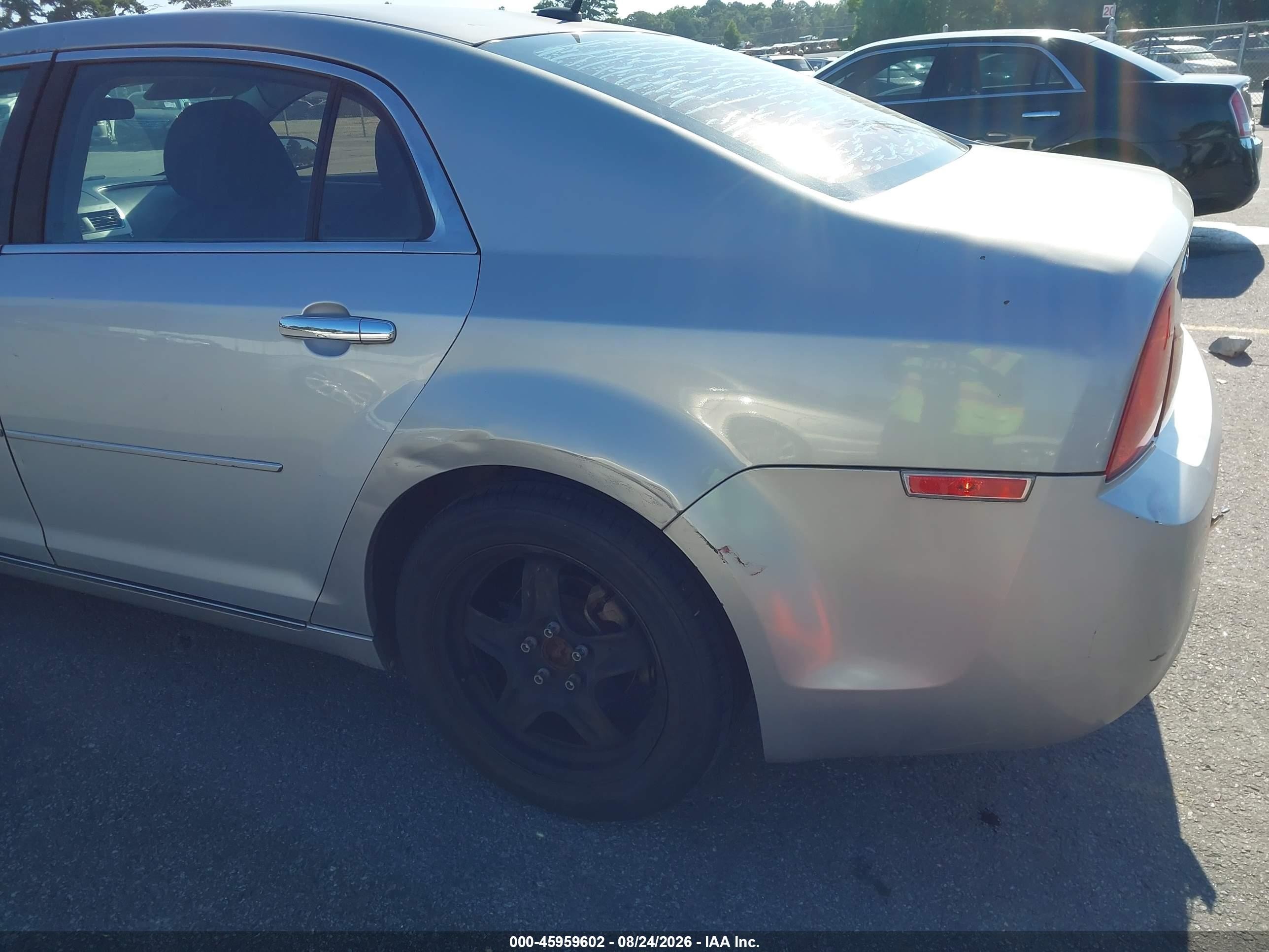 2008 Chevrolet Malibu Lt Silver vin: 1G1ZH57B68F238652
