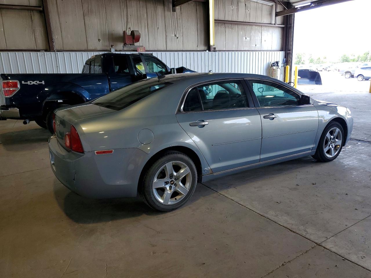 2009 Chevrolet Malibu 1lt Blue vin: 1G1ZH57B694198599