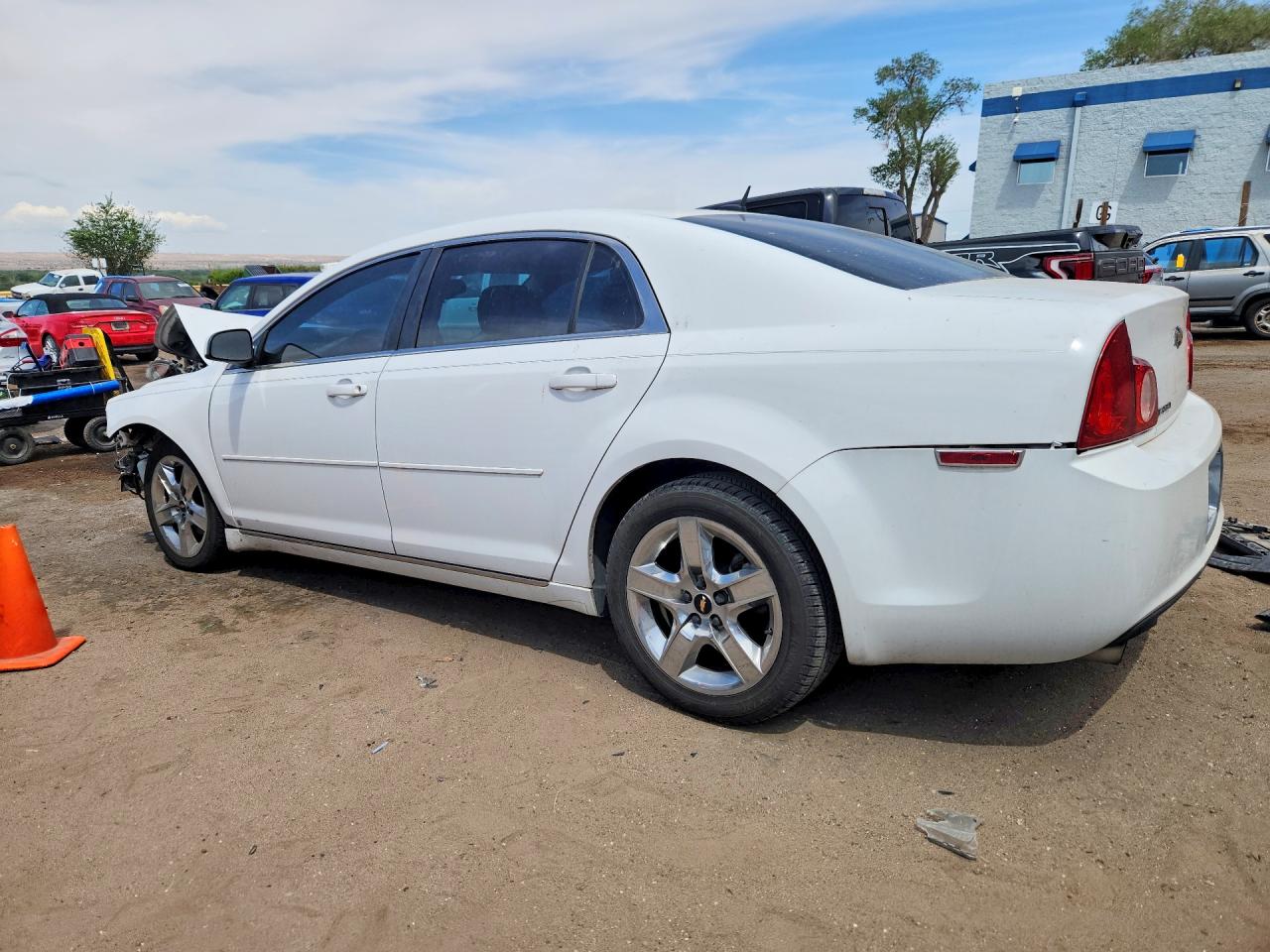 2009 Chevrolet Malibu 1lt White vin: 1G1ZH57B69F158852