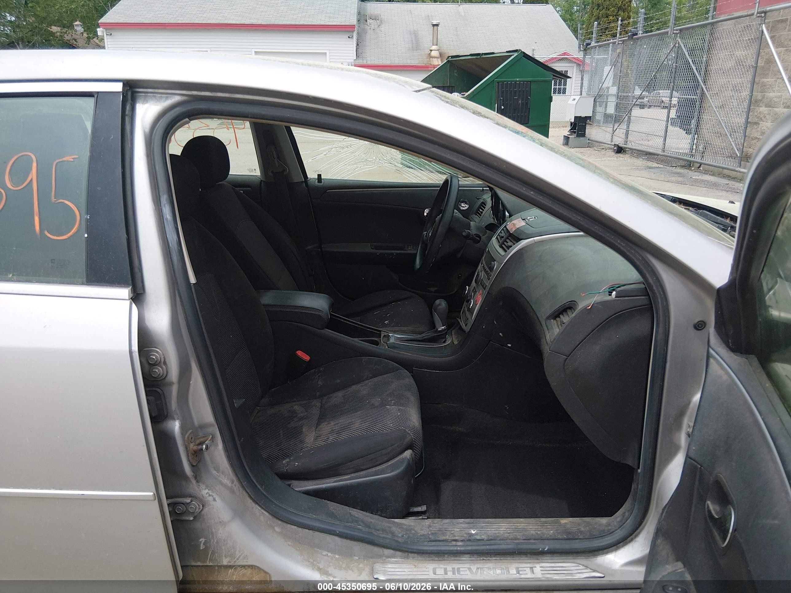 2008 Chevrolet Malibu Lt W/1lt Silver vin: 1G1ZH57B78F200802