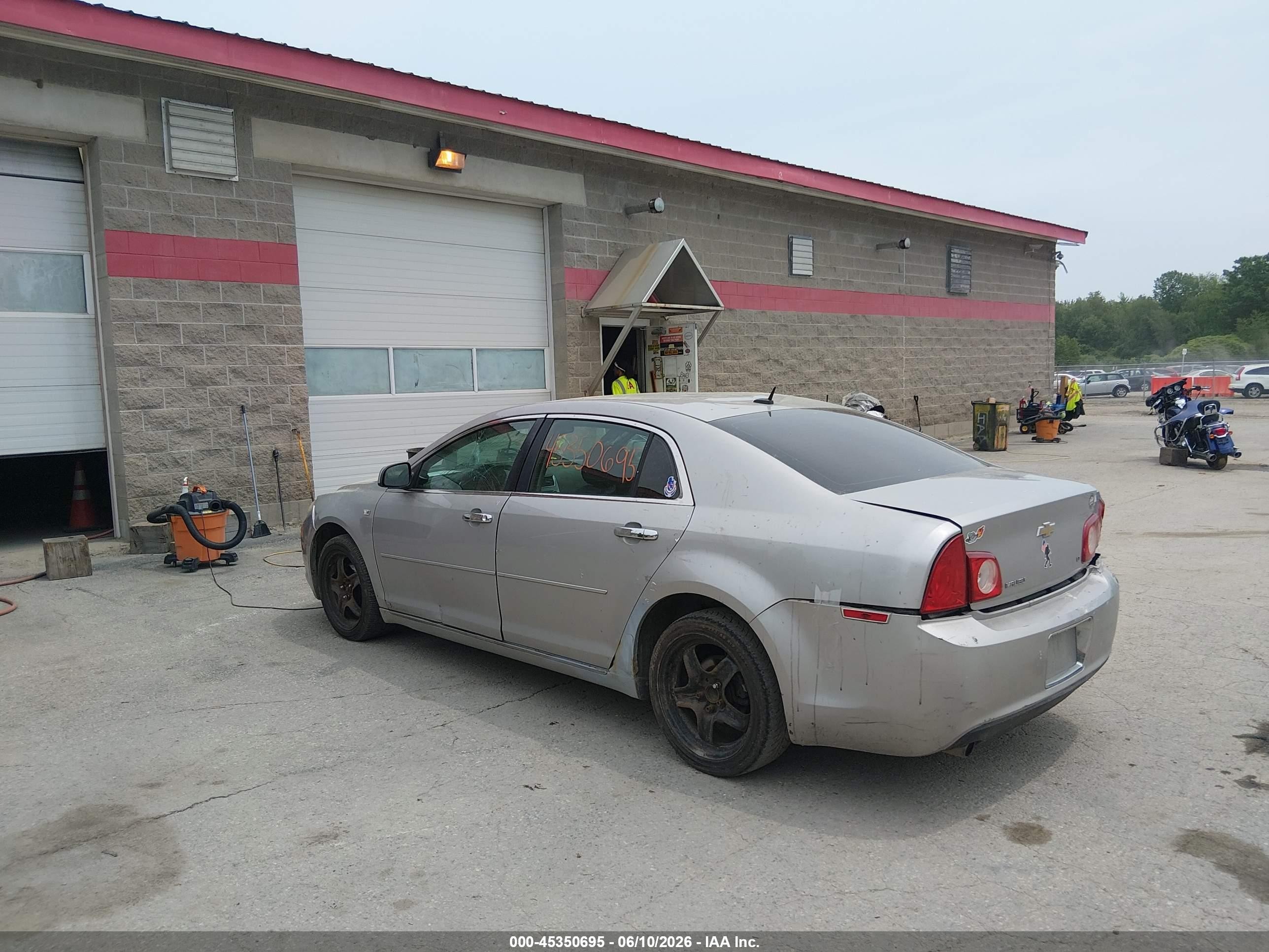 2008 Chevrolet Malibu Lt W/1lt Silver vin: 1G1ZH57B78F200802