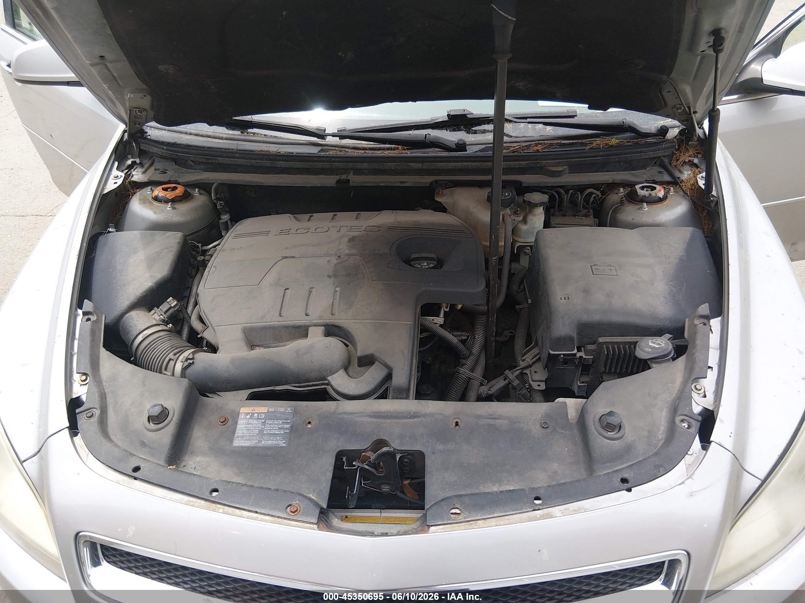 2008 Chevrolet Malibu Lt W/1lt Silver vin: 1G1ZH57B78F200802