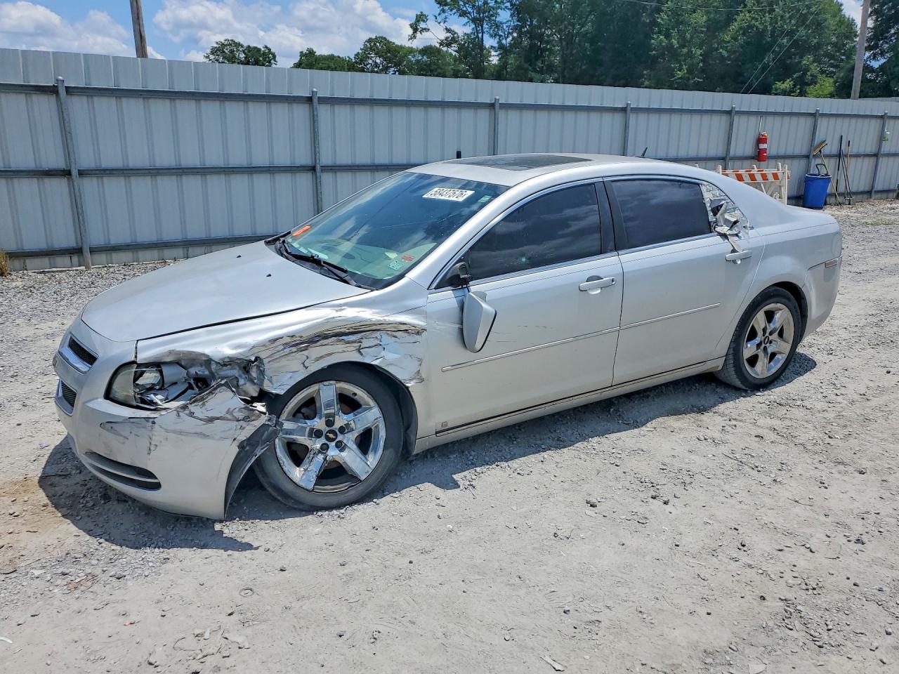 2009 Chevrolet Malibu 1lt Silver vin: 1G1ZH57B794259264