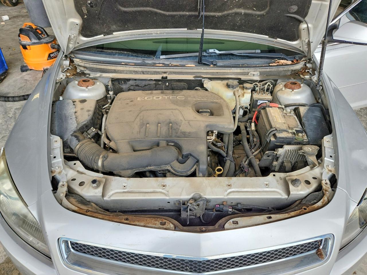 2009 Chevrolet Malibu 1lt Silver vin: 1G1ZH57B79F138576