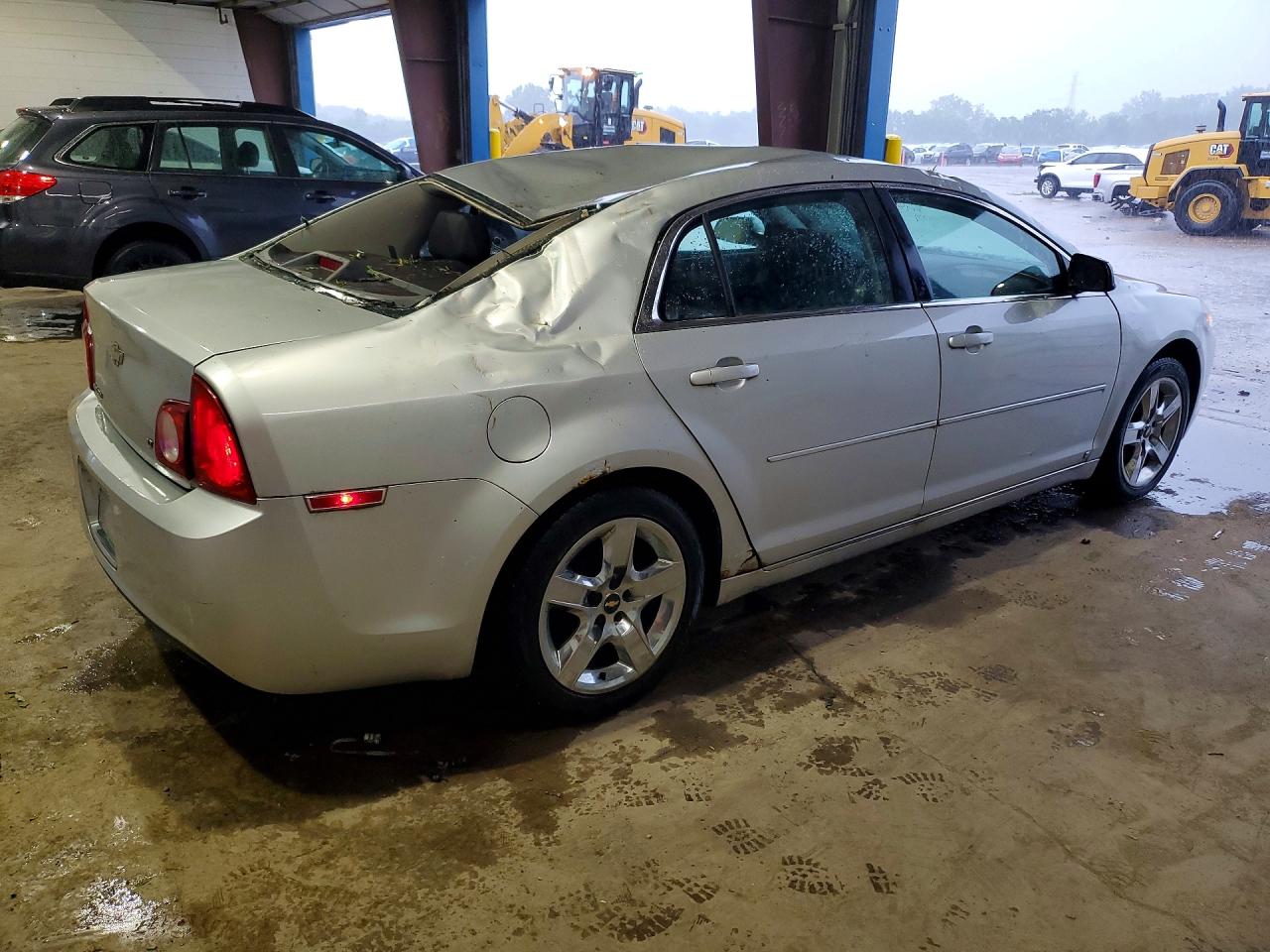 2009 Chevrolet Malibu 1lt Silver vin: 1G1ZH57B79F229427