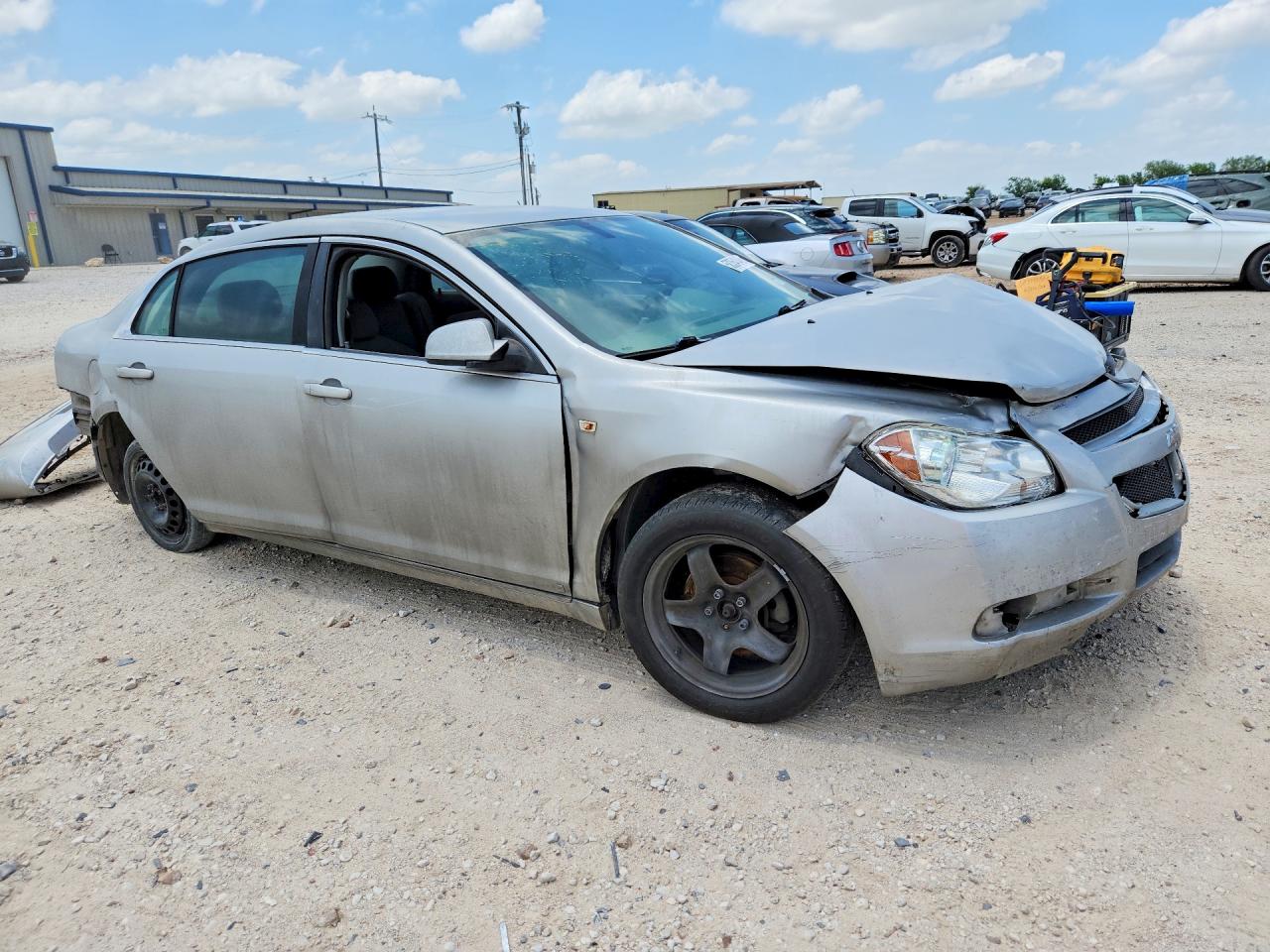 2008 Chevrolet Malibu 1lt Silver vin: 1G1ZH57B88F258997
