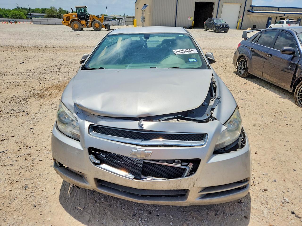 2008 Chevrolet Malibu 1lt Silver vin: 1G1ZH57B88F258997