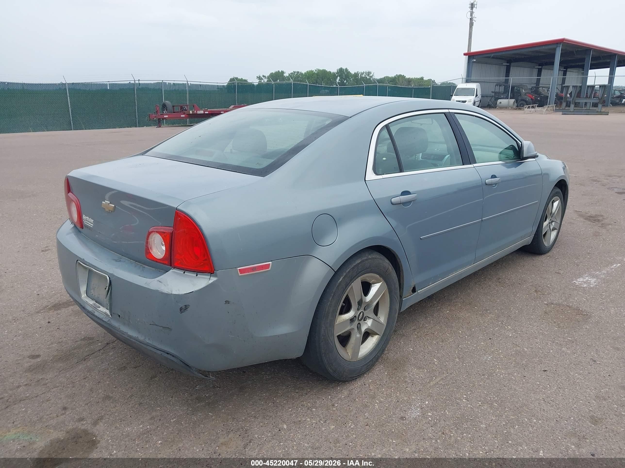 2009 Chevrolet Malibu Lt Blue vin: 1G1ZH57B89F212491
