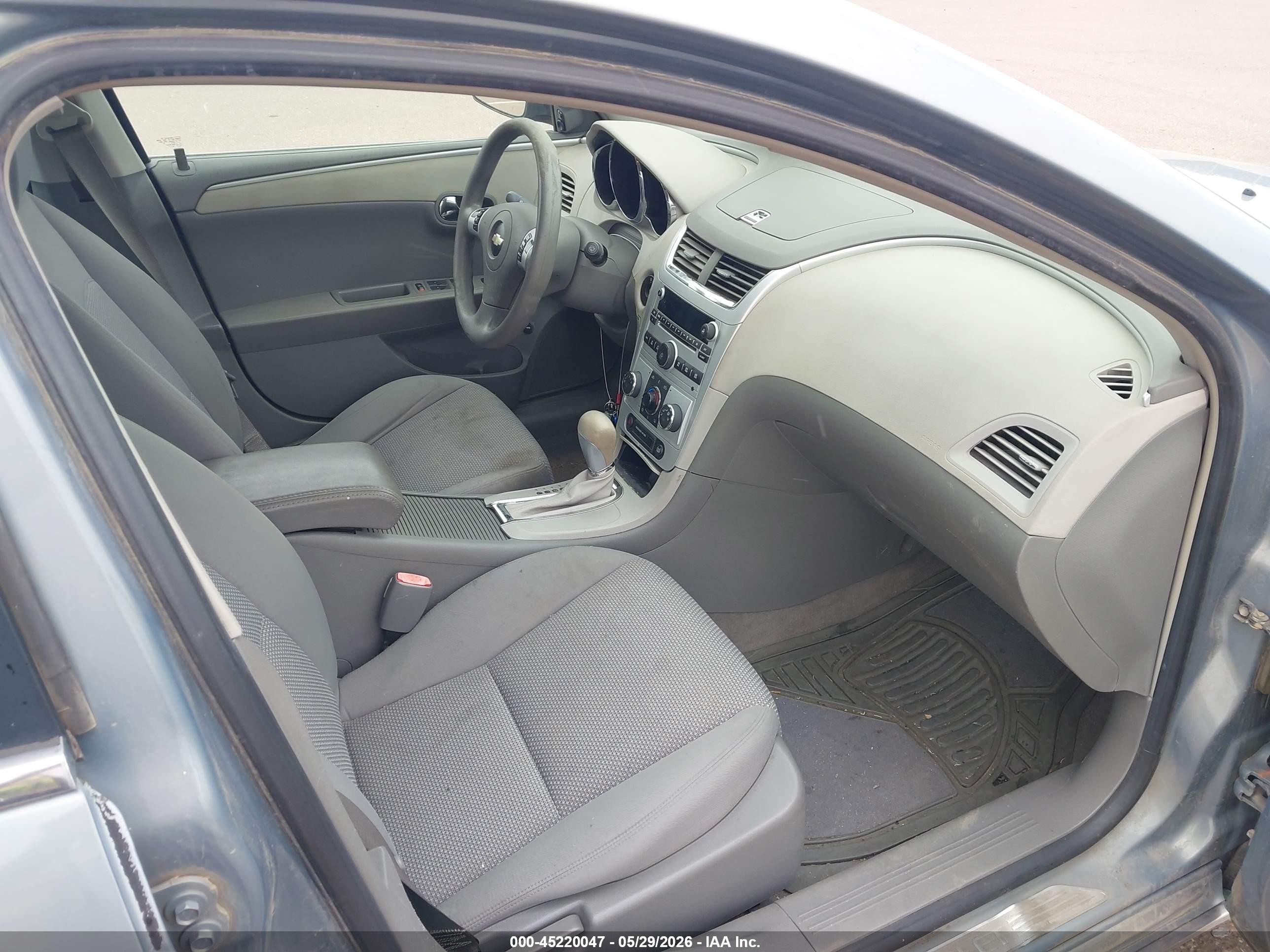 2009 Chevrolet Malibu Lt Blue vin: 1G1ZH57B89F212491