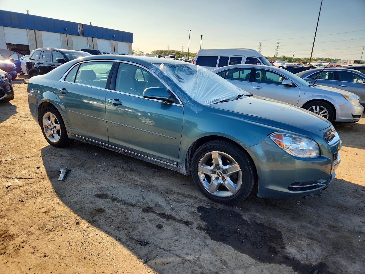 2009 Chevrolet Malibu 1lt Teal vin: 1G1ZH57B89F240145