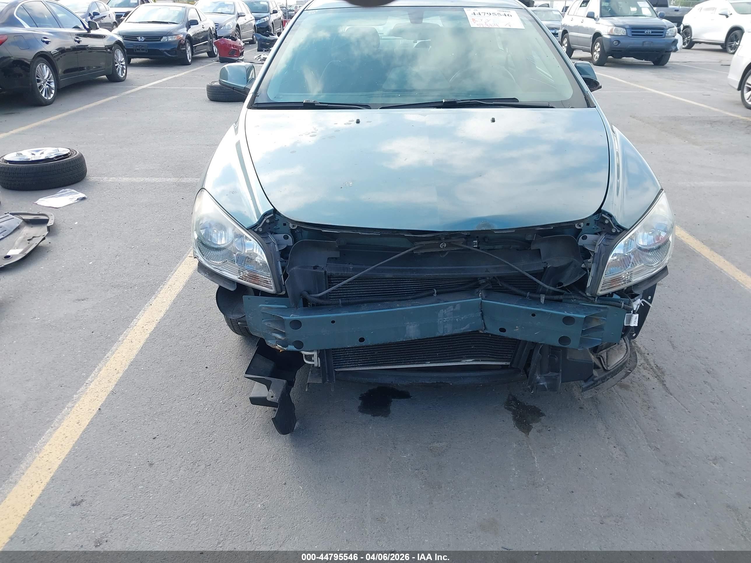 2009 Chevrolet Malibu Lt Green vin: 1G1ZH57B99F149143