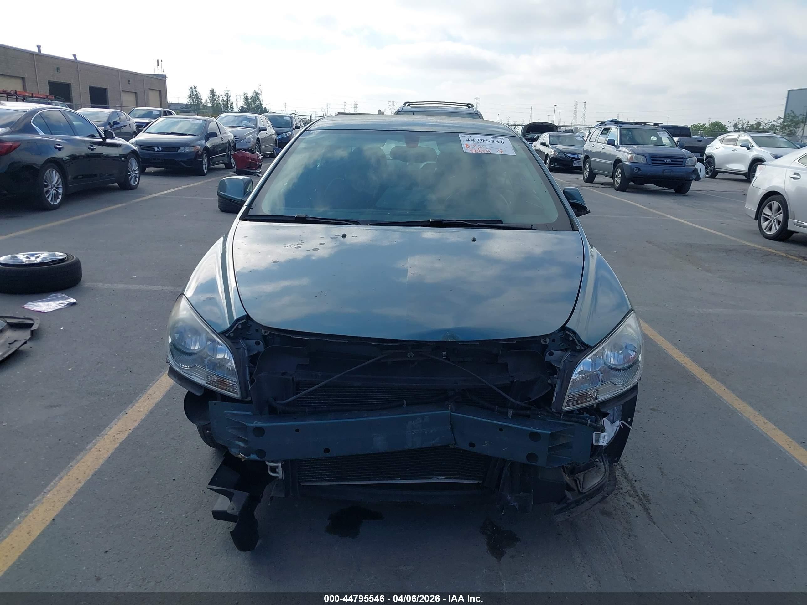 2009 Chevrolet Malibu Lt Green vin: 1G1ZH57B99F149143