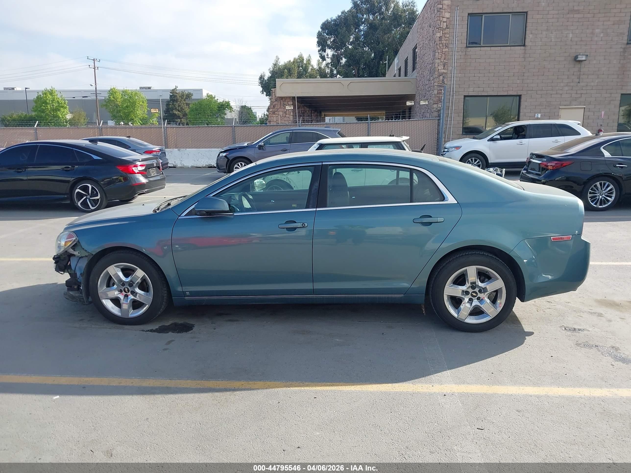 2009 Chevrolet Malibu Lt Green vin: 1G1ZH57B99F149143