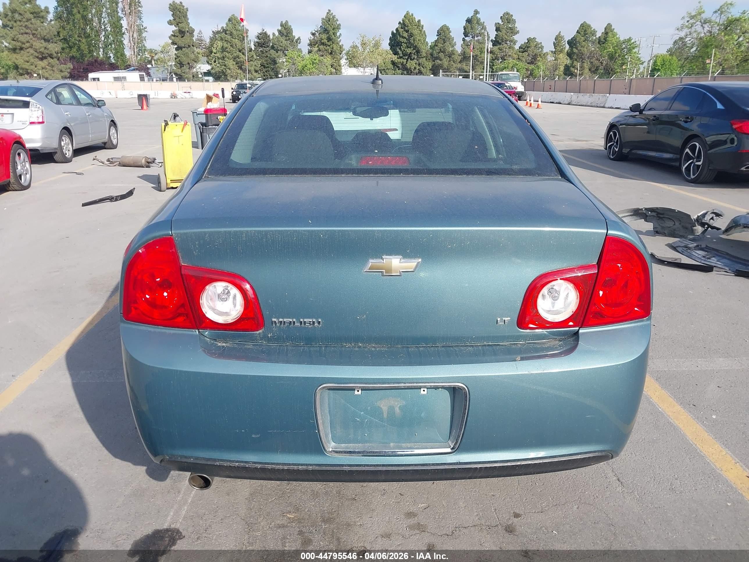 2009 Chevrolet Malibu Lt Green vin: 1G1ZH57B99F149143