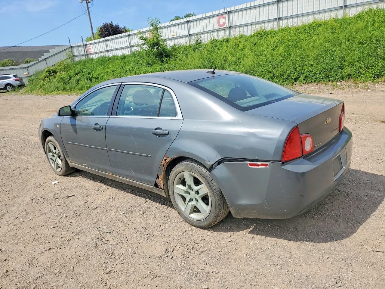 2008 Chevrolet Malibu 1lt Серый vin: 1G1ZH57BX8F181517