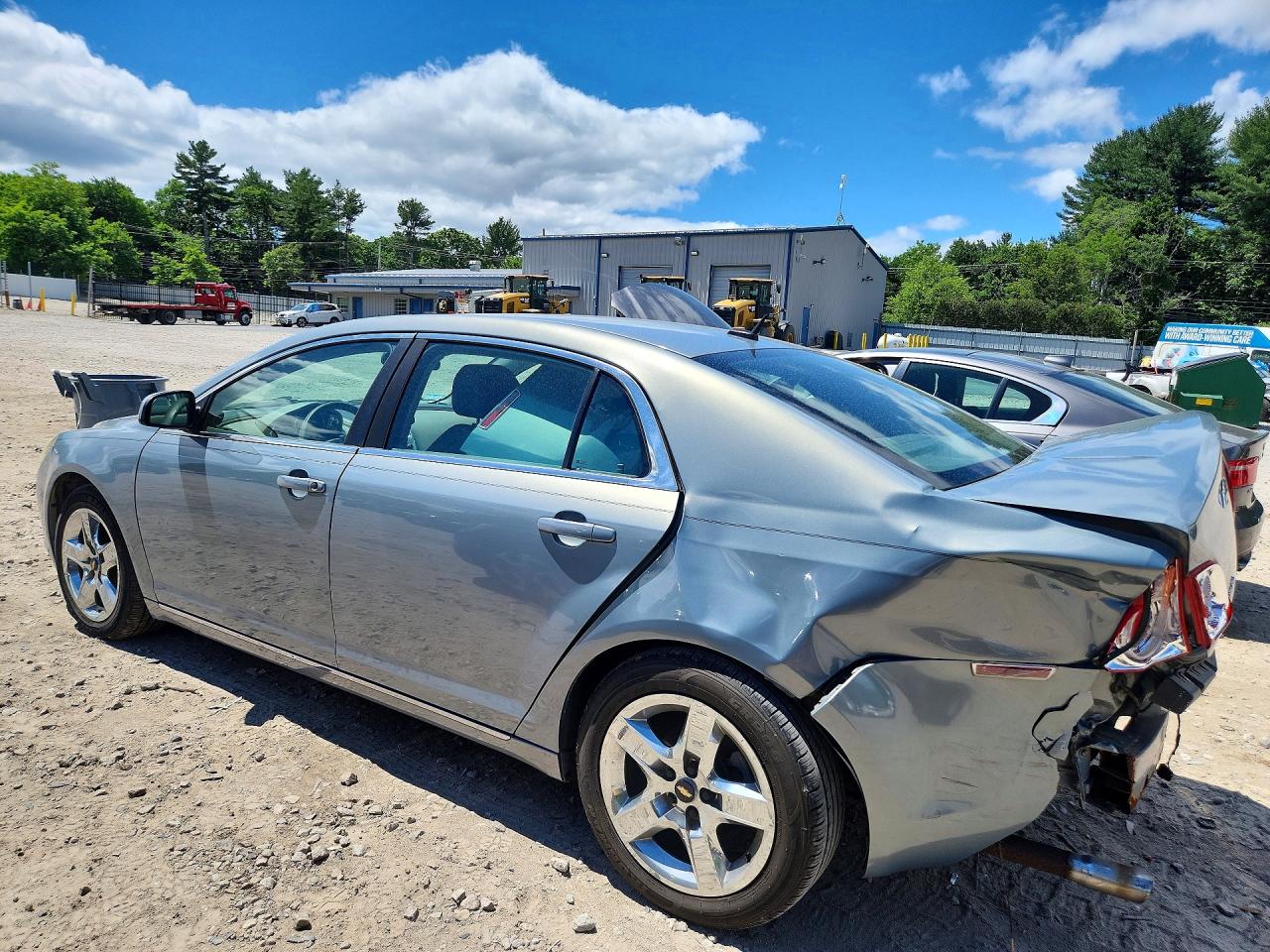 2009 Chevrolet Malibu Синий vin: 1G1ZH57BX9F137292