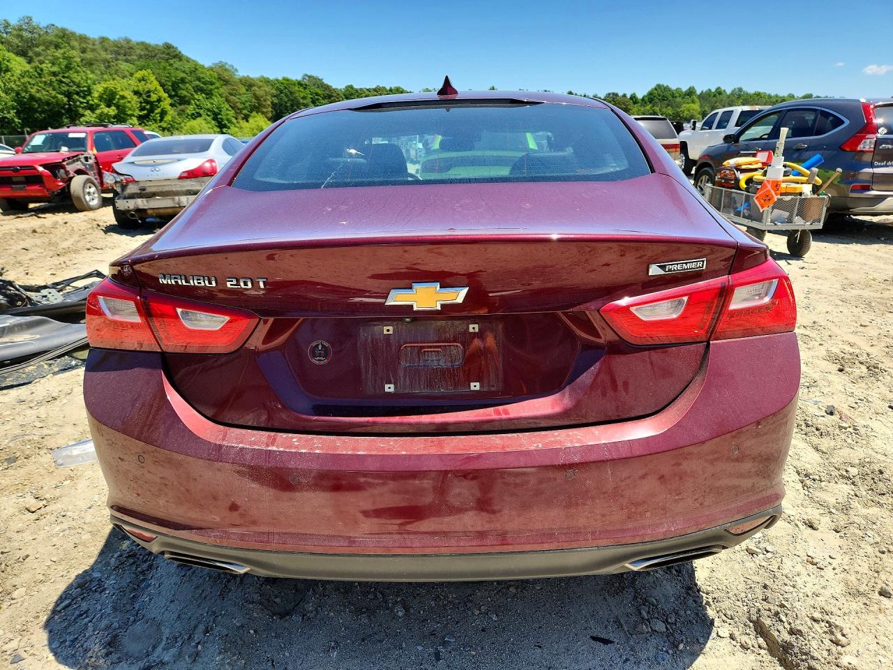 2016 Chevrolet Malibu Premier Бордовый vin: 1G1ZH5SX1GF329703