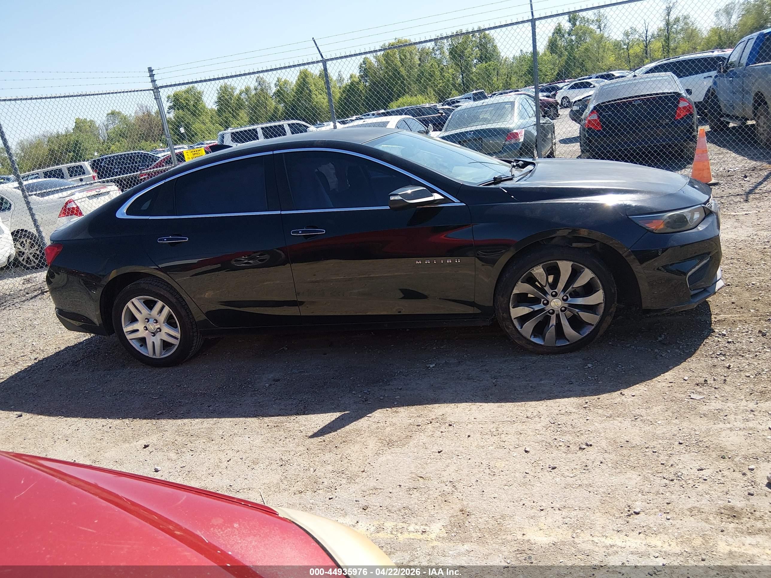 2016 Chevrolet Malibu Premier Black vin: 1G1ZH5SX4GF277791