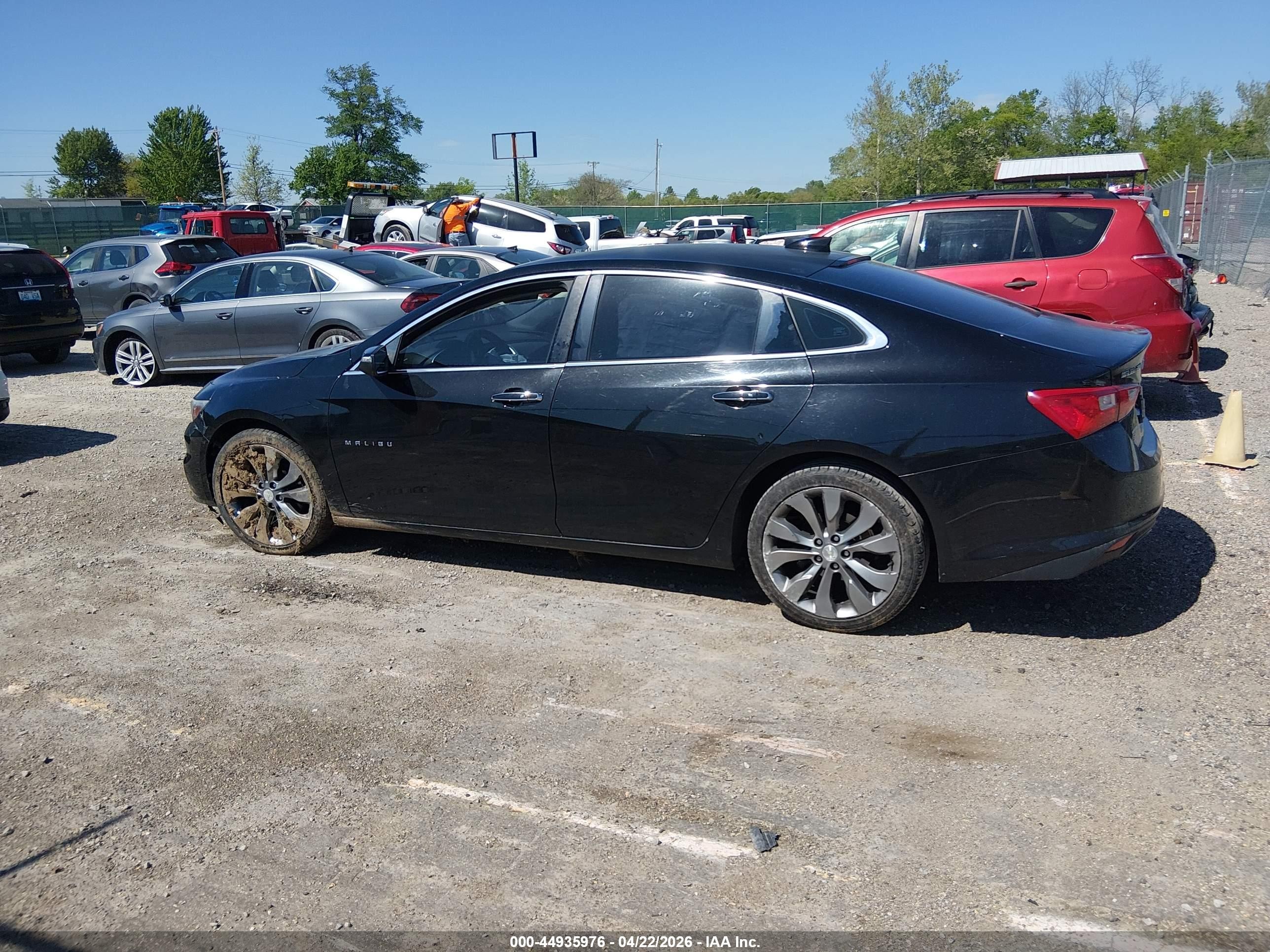 2016 Chevrolet Malibu Premier Black vin: 1G1ZH5SX4GF277791