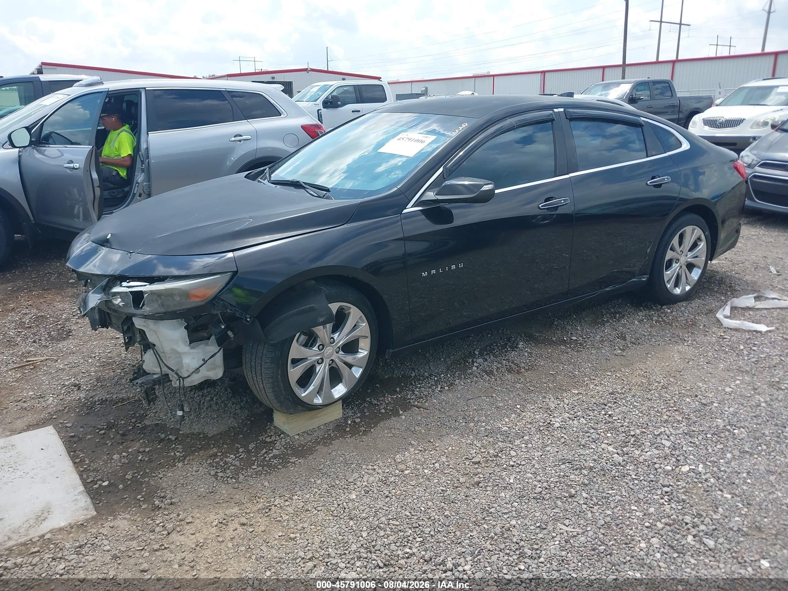 2017 Chevrolet Malibu Premier Black vin: 1G1ZH5SX5HF120336
