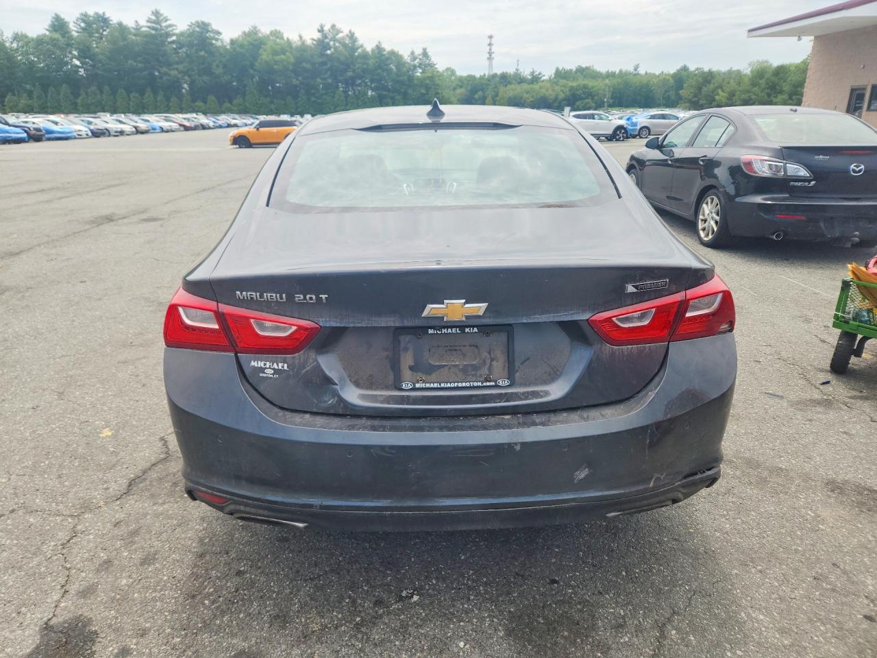 2016 Chevrolet Malibu Premier Charcoal vin: 1G1ZH5SX9GF217361