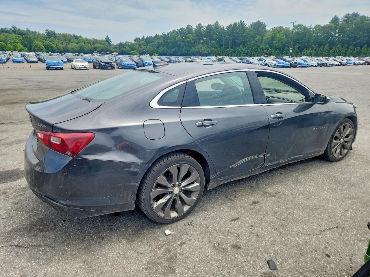 2016 Chevrolet Malibu Premier Charcoal vin: 1G1ZH5SX9GF217361