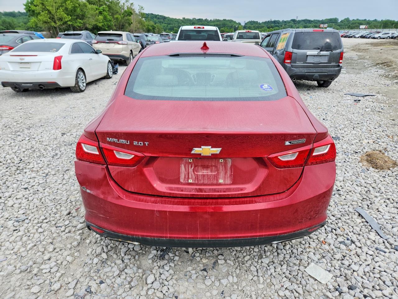 2016 Chevrolet Malibu Premier Red vin: 1G1ZH5SX9GF328492