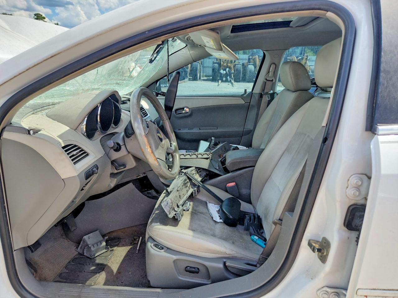 2009 Chevrolet Malibu 2lt White vin: 1G1ZJ57719F179463