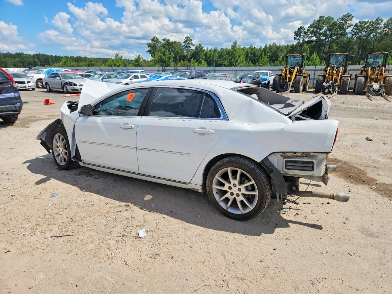 2009 Chevrolet Malibu 2lt White vin: 1G1ZJ57719F179463