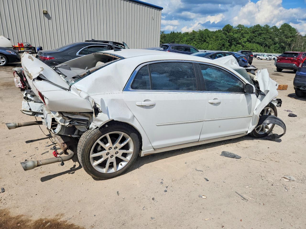 2009 Chevrolet Malibu 2lt White vin: 1G1ZJ57719F179463