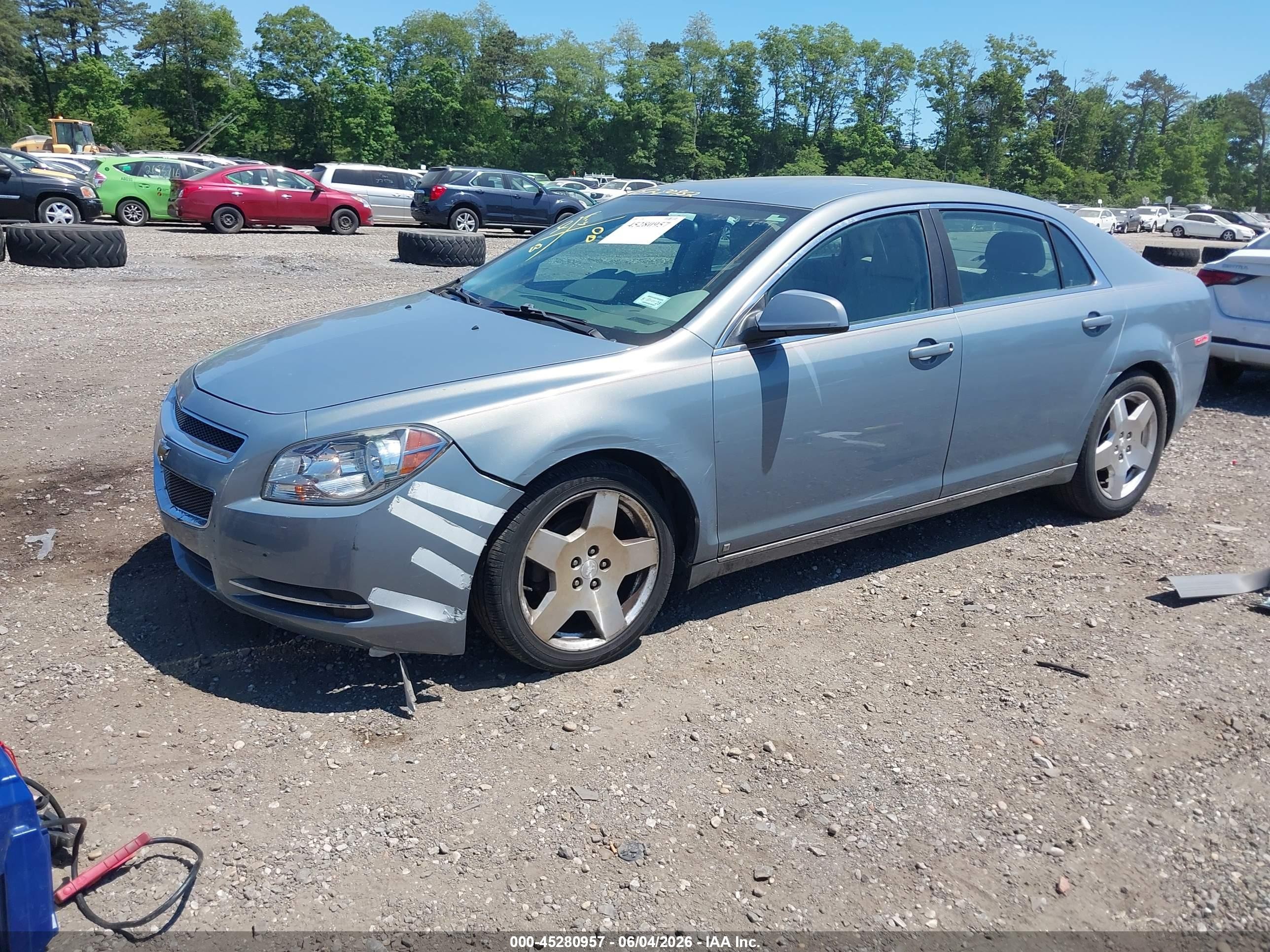 2009 Chevrolet Malibu Lt Синий vin: 1G1ZJ57719F191418