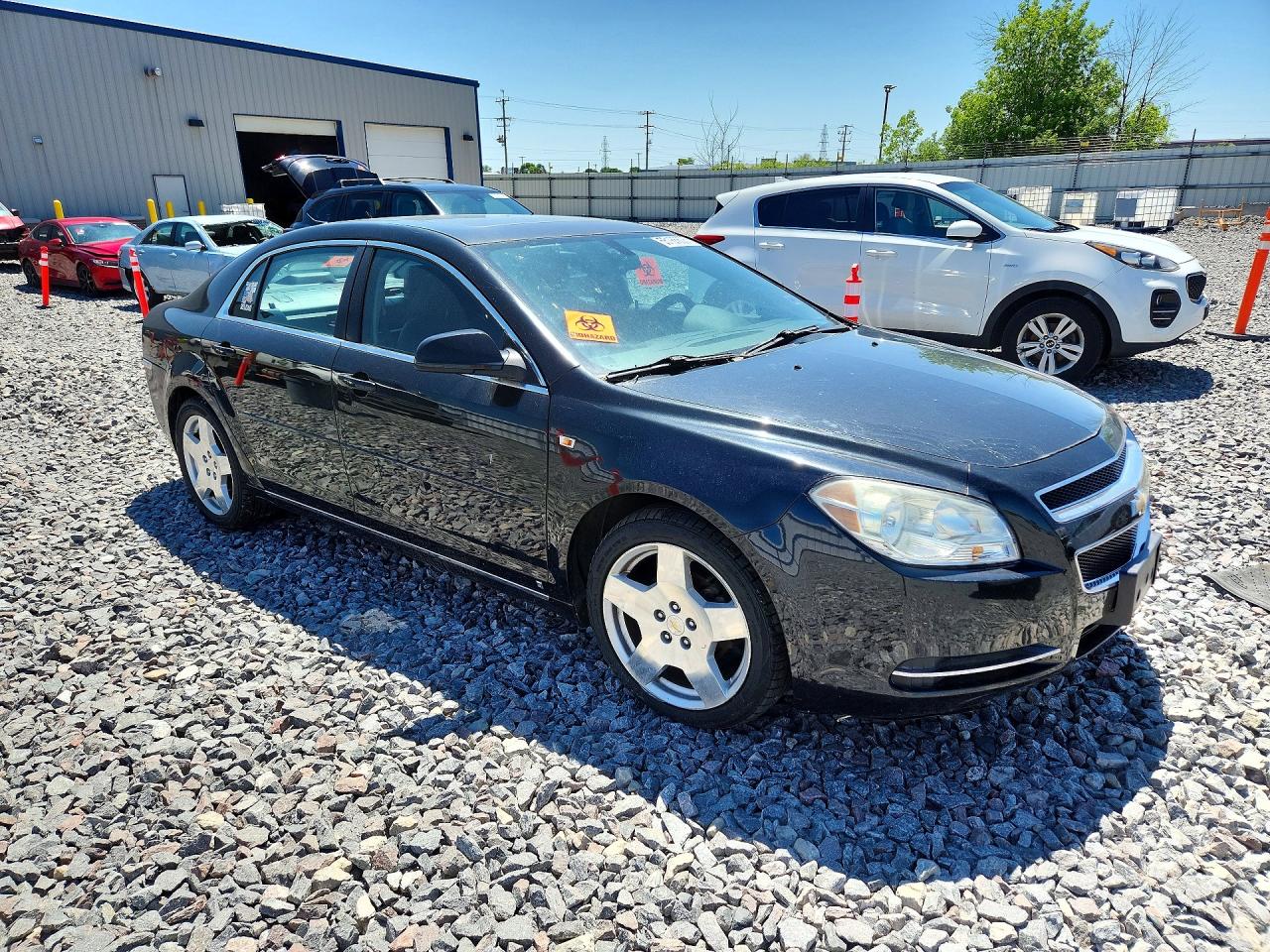 2008 Chevrolet Malibu 2lt Black vin: 1G1ZJ57728F183276