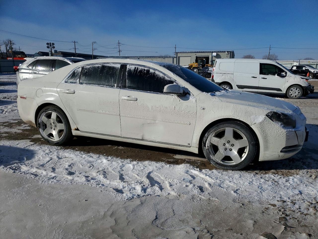 2008 Chevrolet Malibu 2lt White vin: 1G1ZJ57738F297335