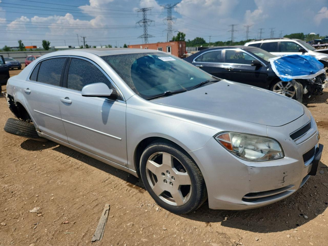 2009 Chevrolet Malibu 2lt Silver vin: 1G1ZJ57739F195292