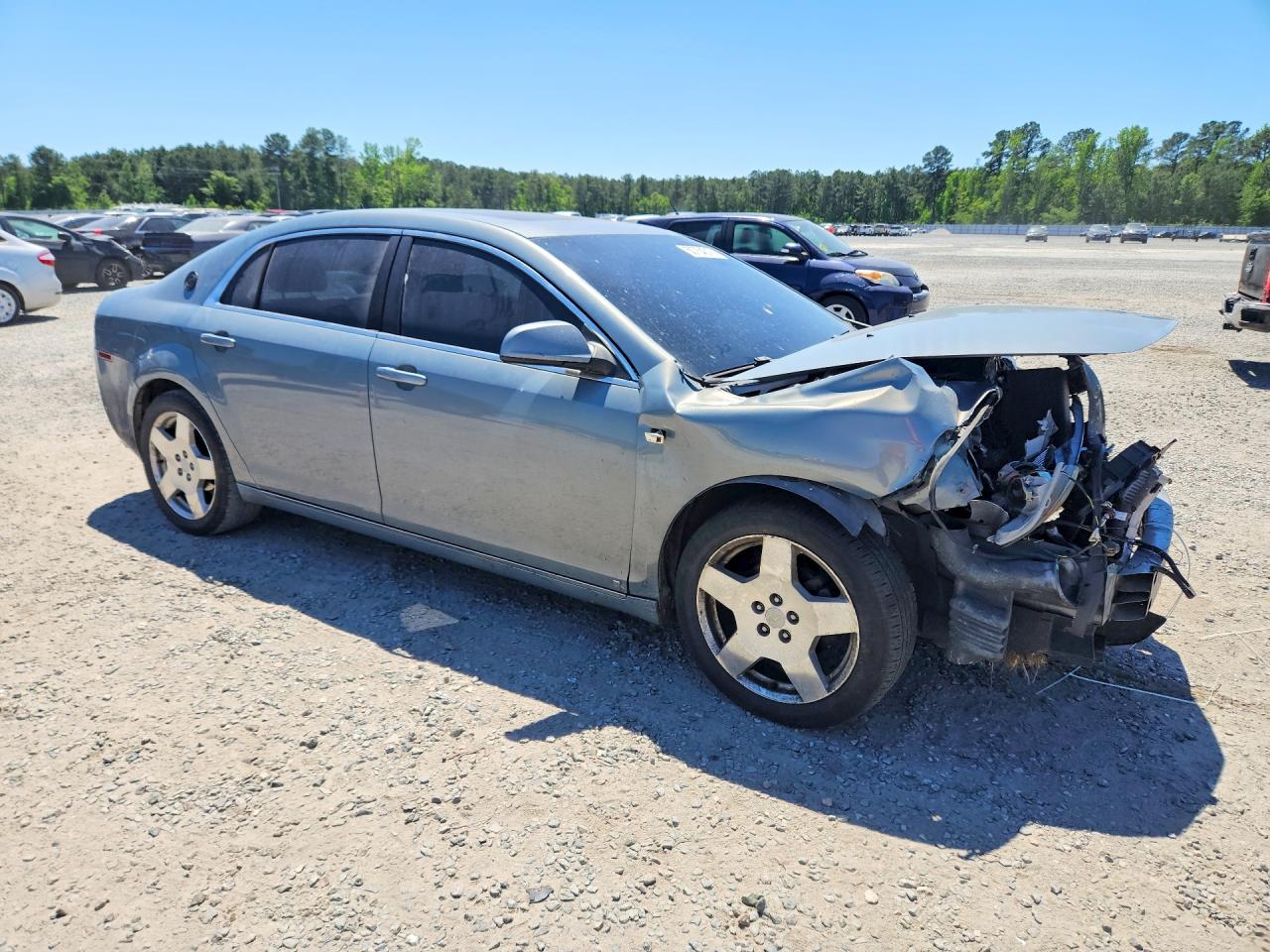 2008 Chevrolet Malibu 2lt Синий vin: 1G1ZJ57748F165250