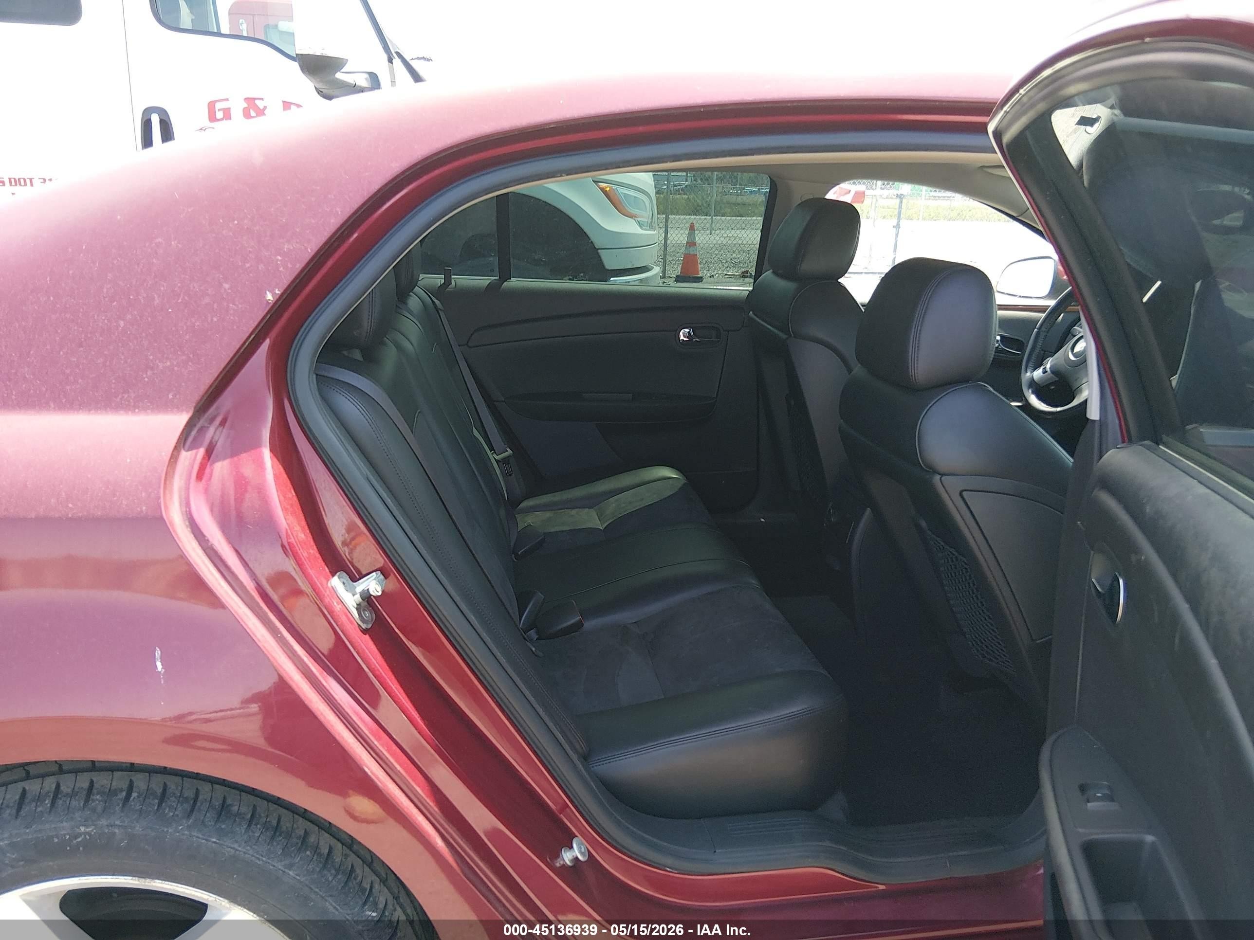 2008 Chevrolet Malibu Lt Red vin: 1G1ZJ57748F243560