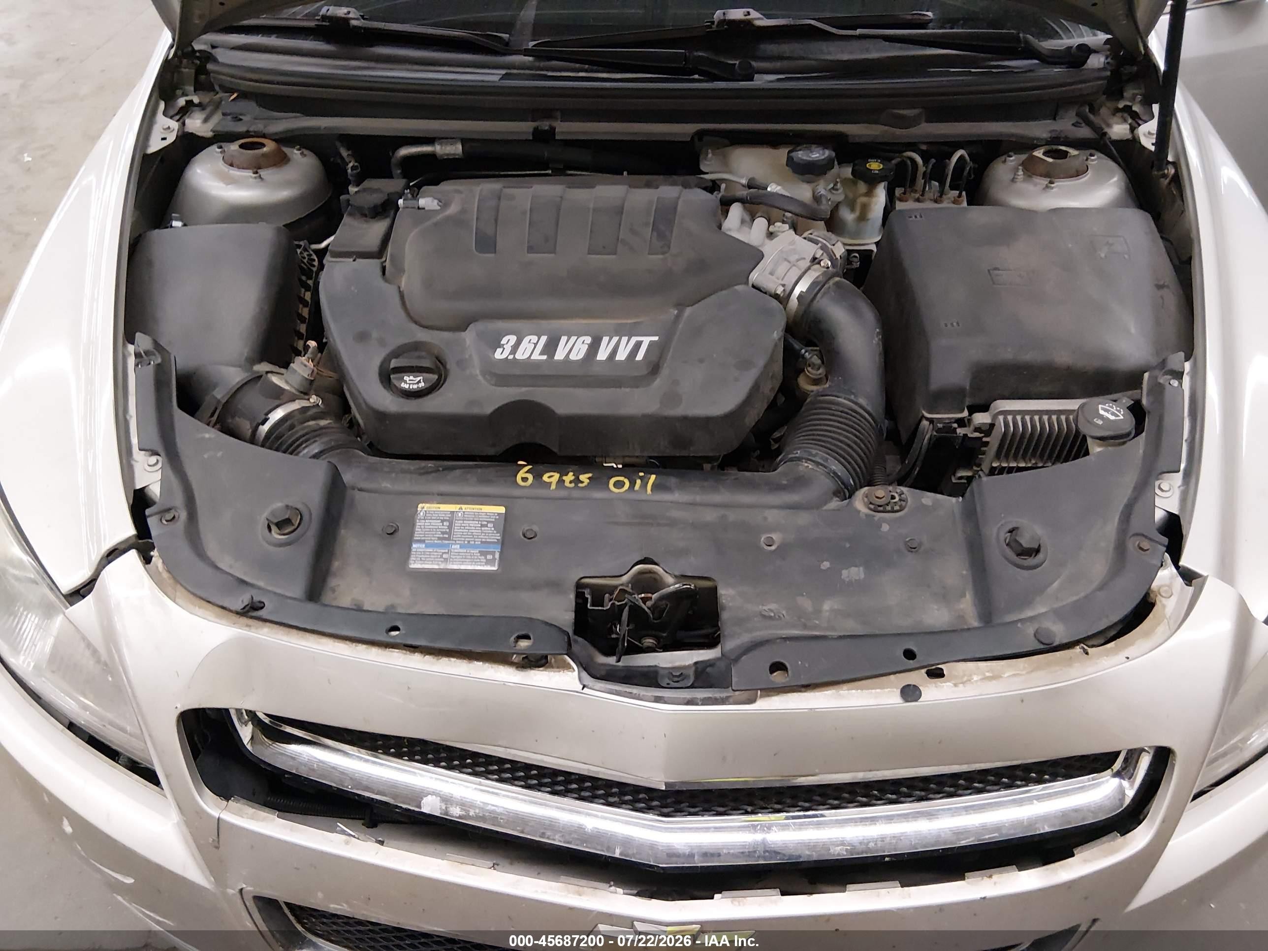 2008 Chevrolet Malibu Lt W/2lt Silver vin: 1G1ZJ57758F272842