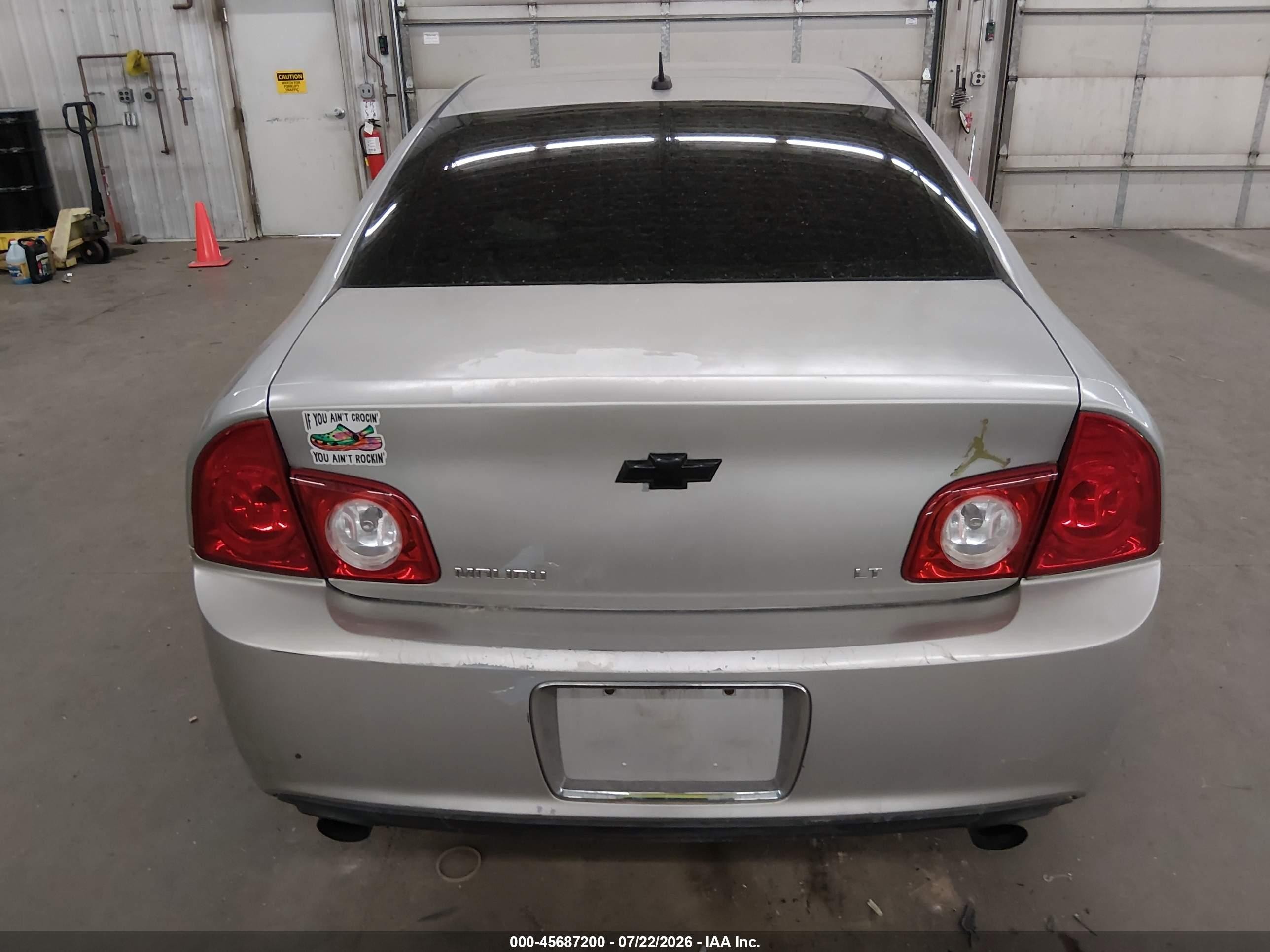 2008 Chevrolet Malibu Lt W/2lt Silver vin: 1G1ZJ57758F272842