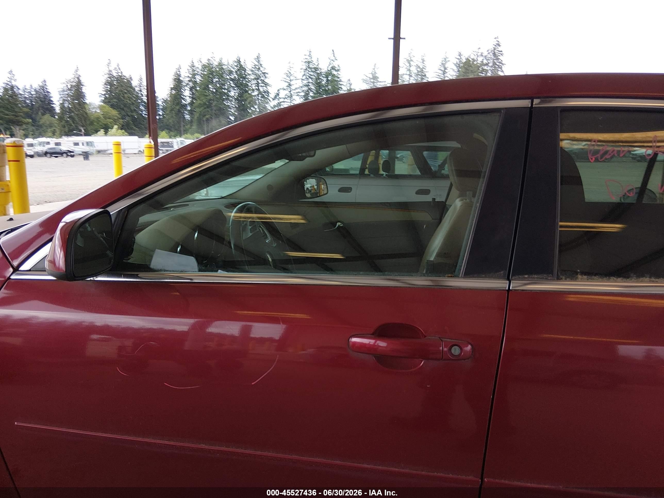 2008 Chevrolet Malibu Lt Бордовый vin: 1G1ZJ57758F295537