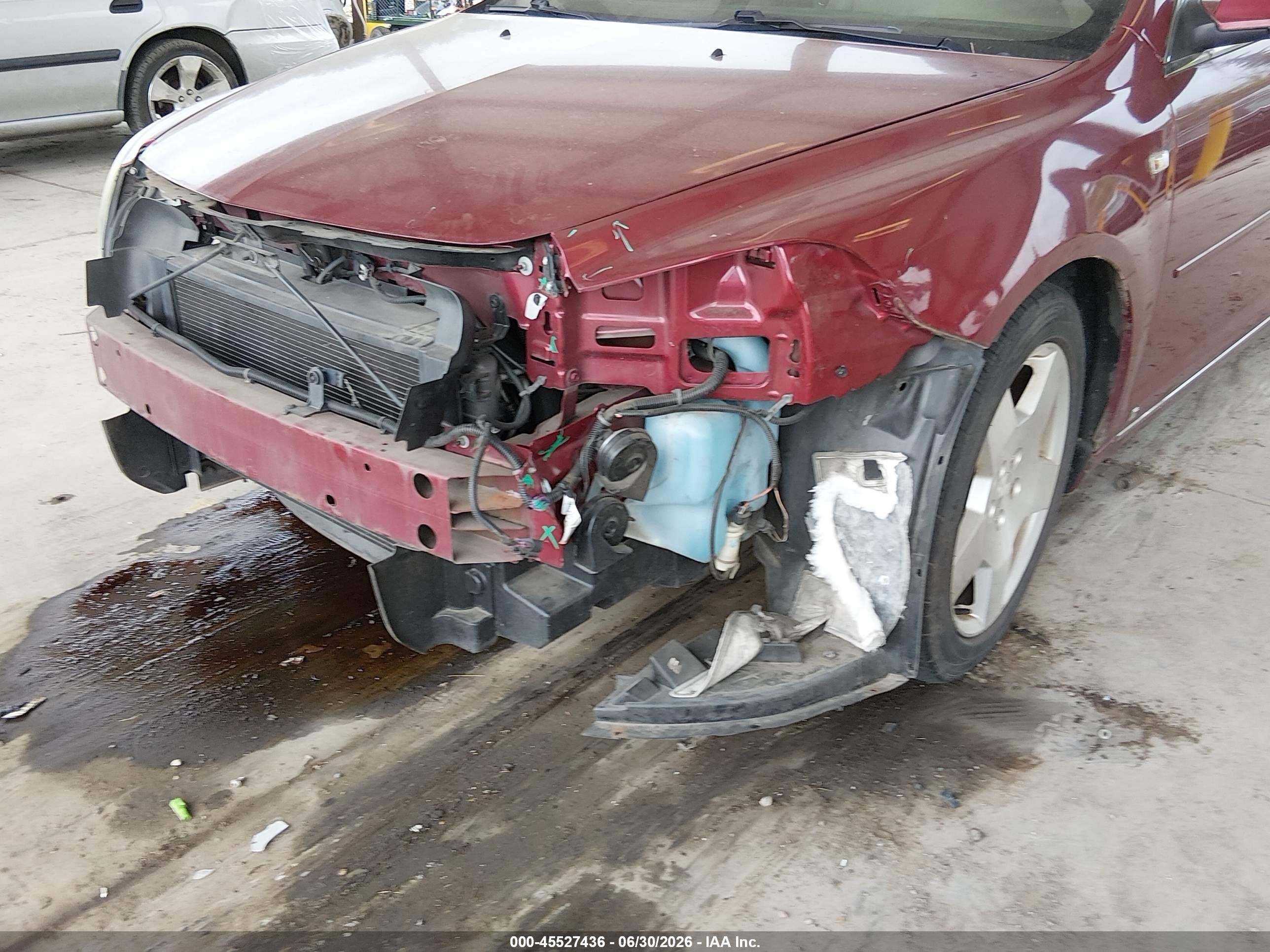 2008 Chevrolet Malibu Lt Бордовый vin: 1G1ZJ57758F295537