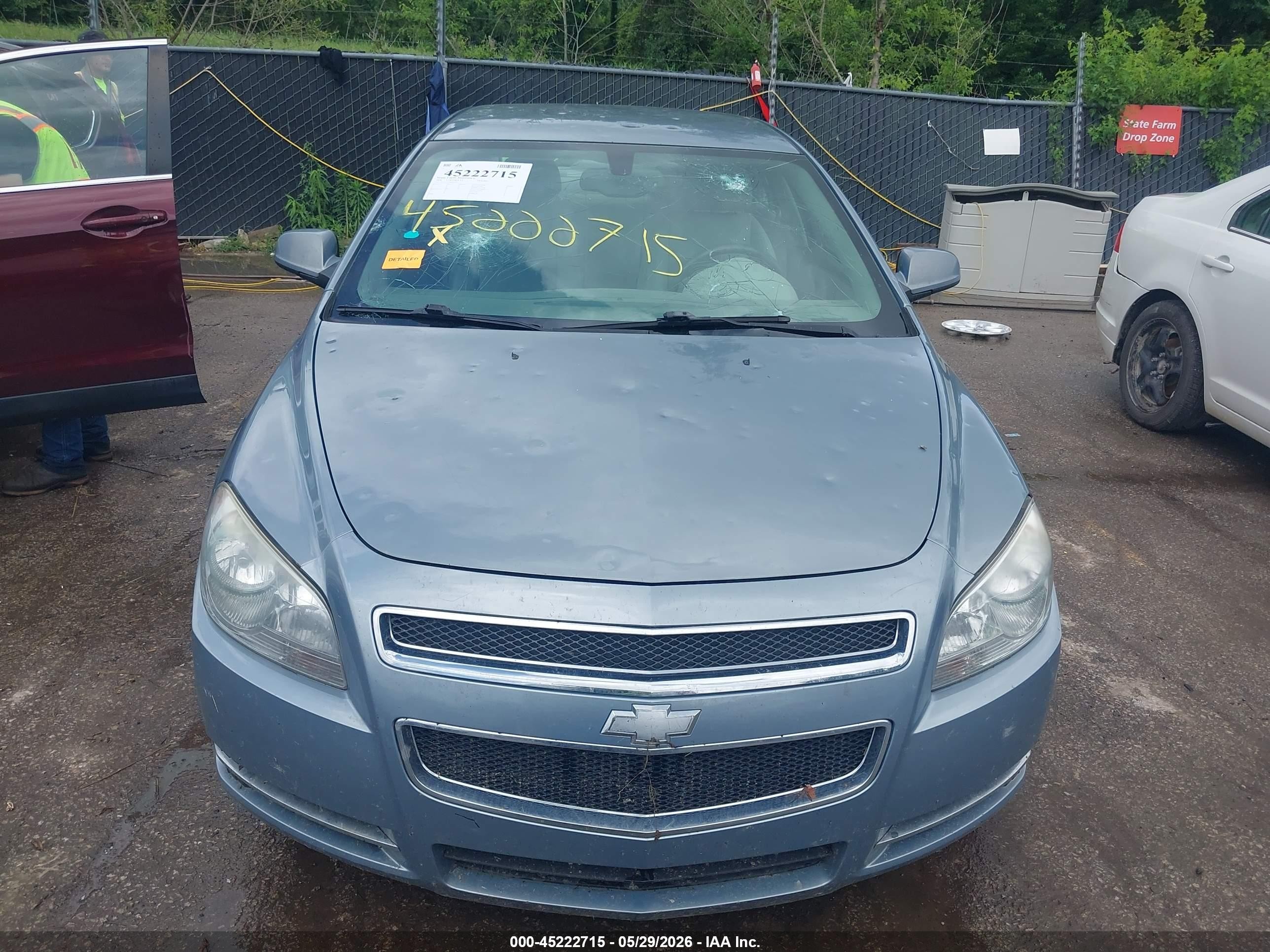 2008 Chevrolet Malibu Lt Light Blue vin: 1G1ZJ577684261165