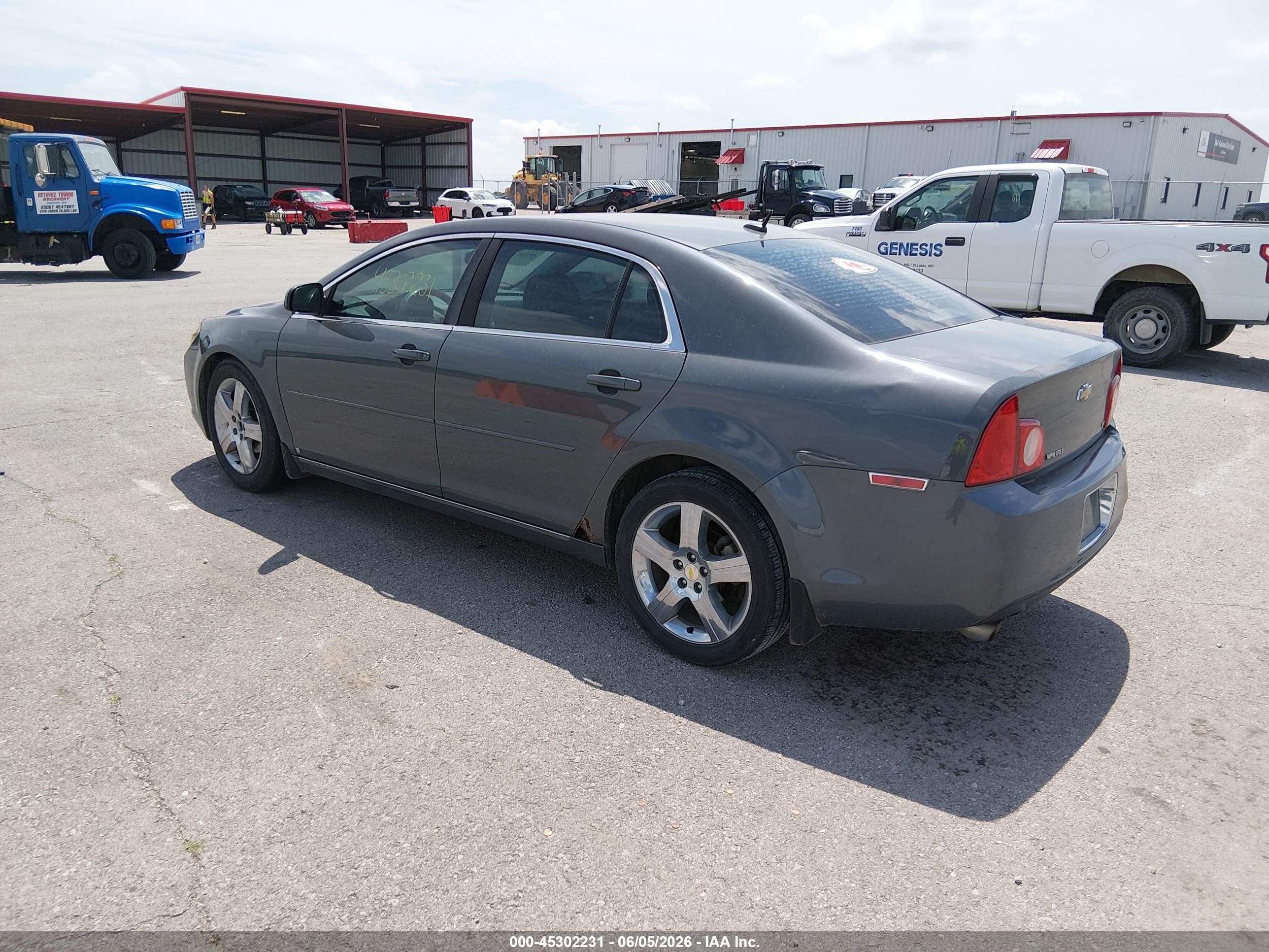 2009 Chevrolet Malibu Lt Gray vin: 1G1ZJ57779F185347