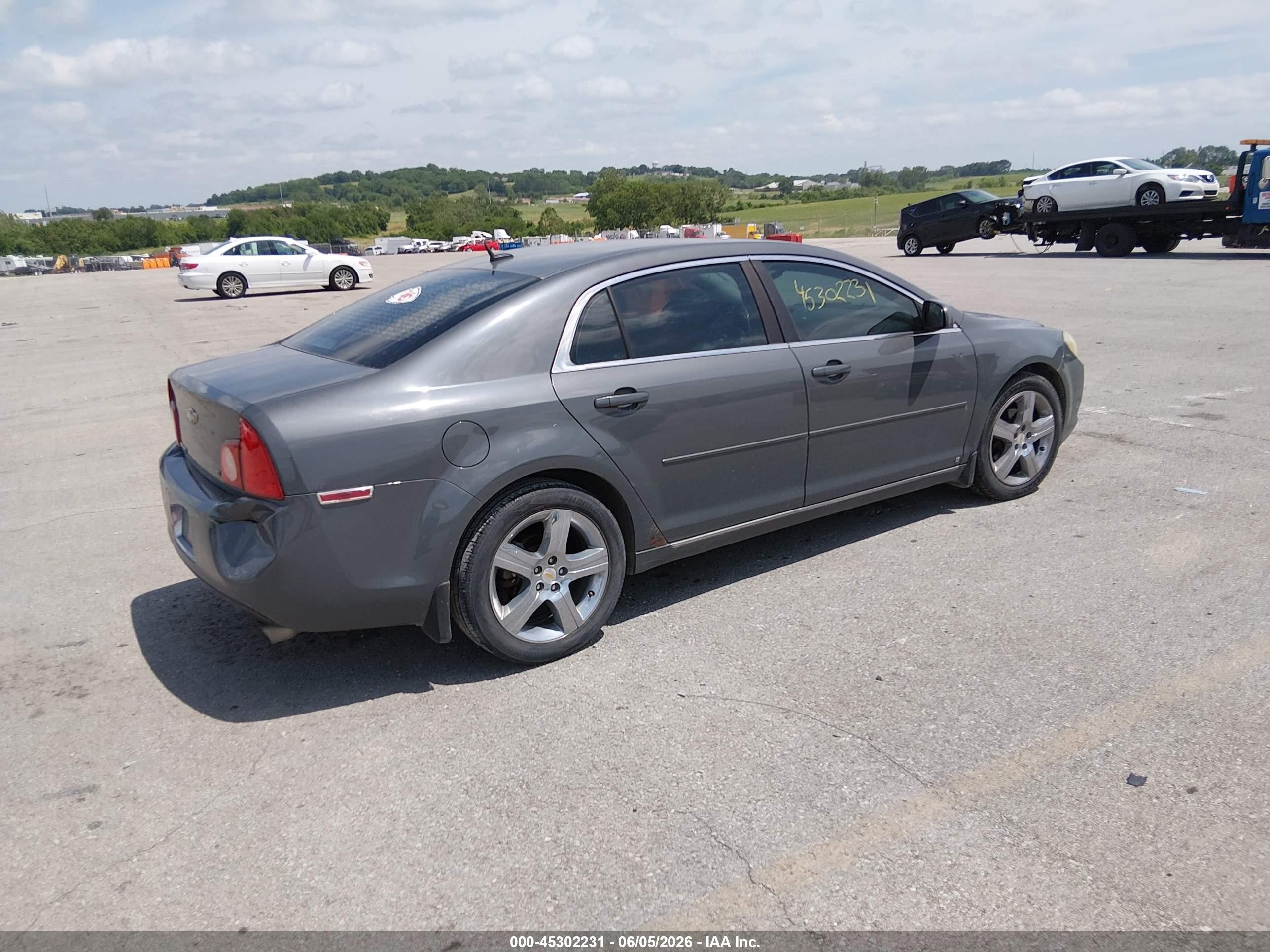 2009 Chevrolet Malibu Lt Gray vin: 1G1ZJ57779F185347
